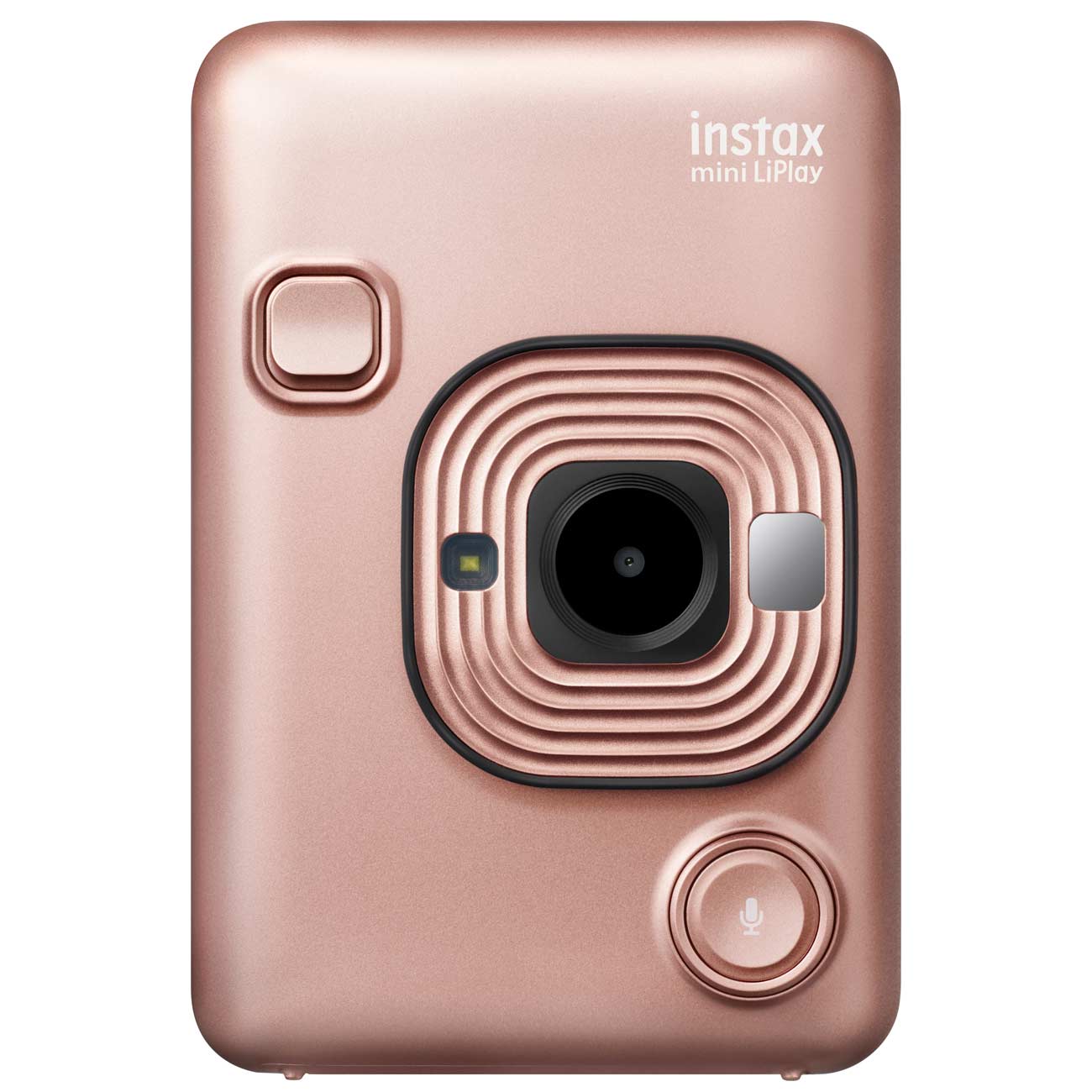 Купить Фотоаппарат моментальной печати Fujifilm Instax Mini LiPlay Blush  Gold в каталоге интернет магазина М.Видео по выгодной цене с доставкой,  отзывы, фотографии - Москва