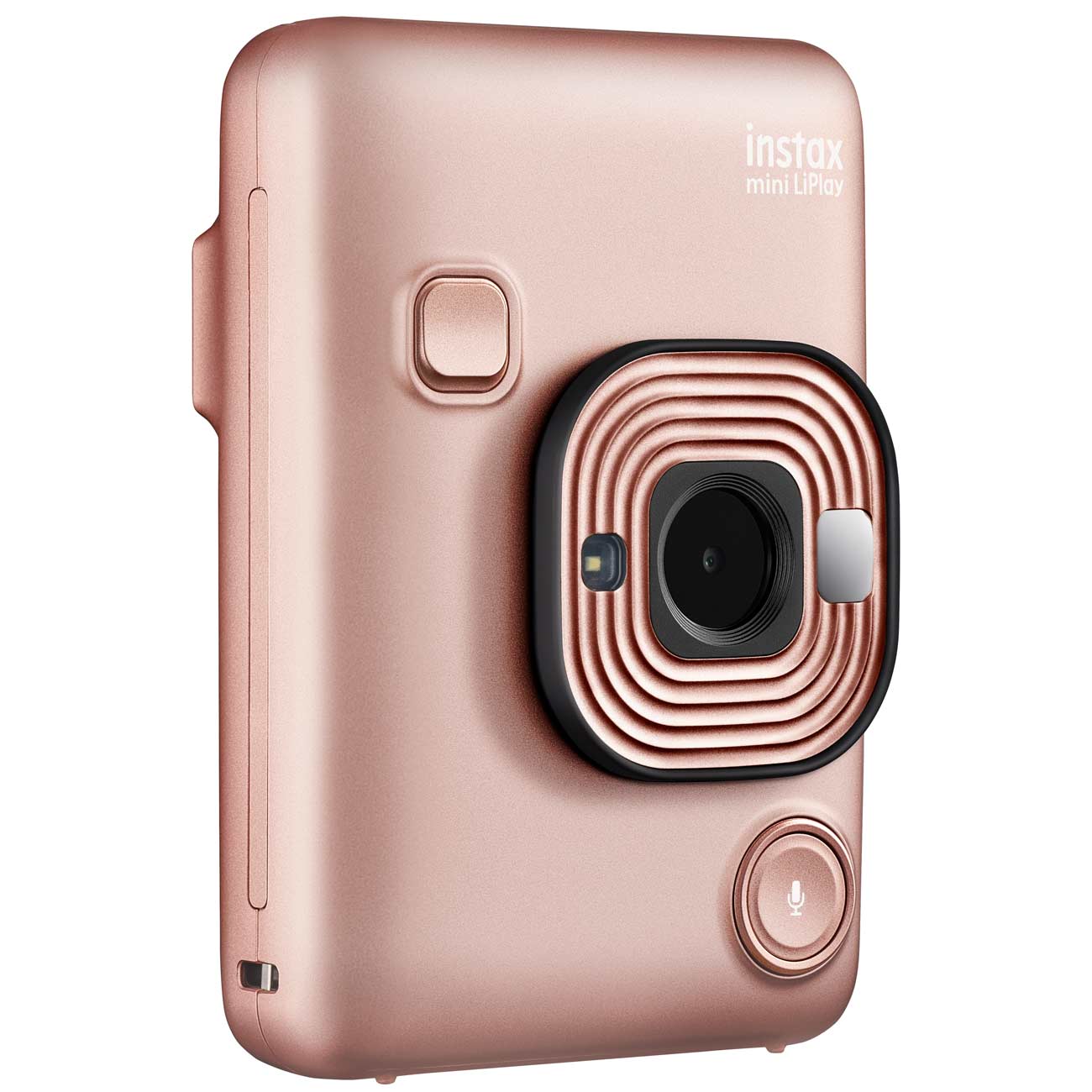 Купить Фотоаппарат моментальной печати Fujifilm Instax Mini LiPlay Blush  Gold в каталоге интернет магазина М.Видео по выгодной цене с доставкой,  отзывы, фотографии - Москва