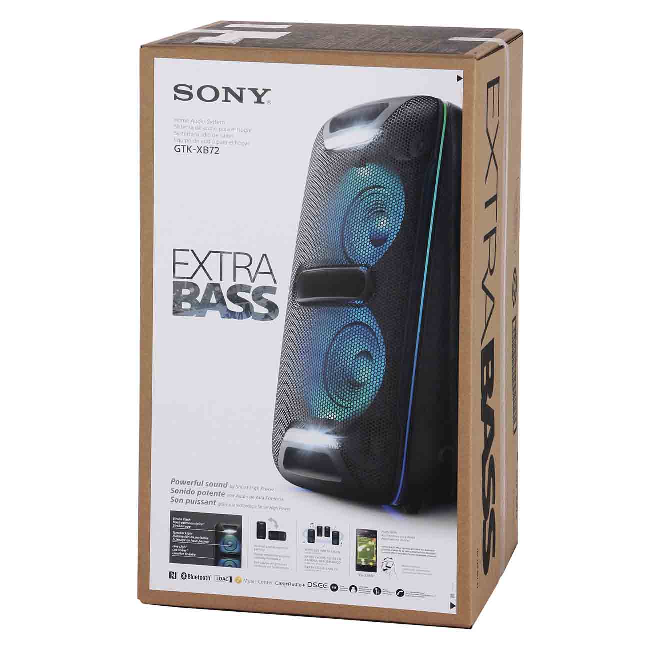 Купить Акустическая система Sony GTK-XB72 Extra Bass в каталоге интернет  магазина М.Видео по выгодной цене с доставкой, отзывы, фотографии - Москва