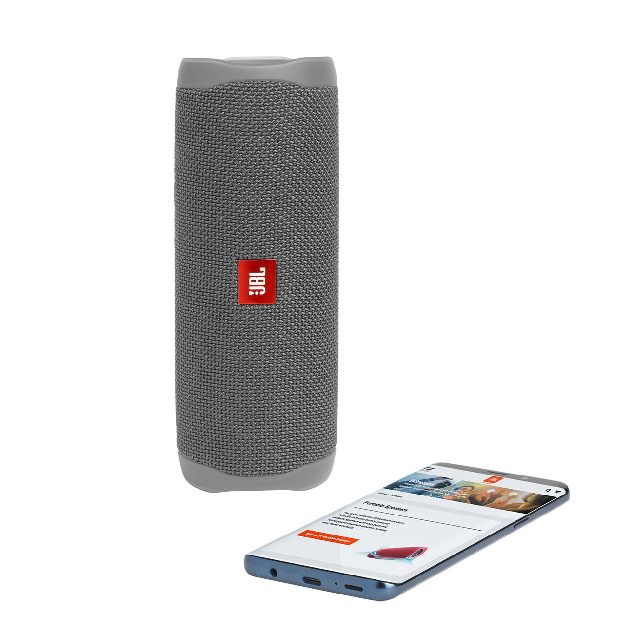 Купить Беспроводная акустика JBL Flip 5 Grey в каталоге интернет магазина  М.Видео по выгодной цене с доставкой, отзывы, фотографии - Москва