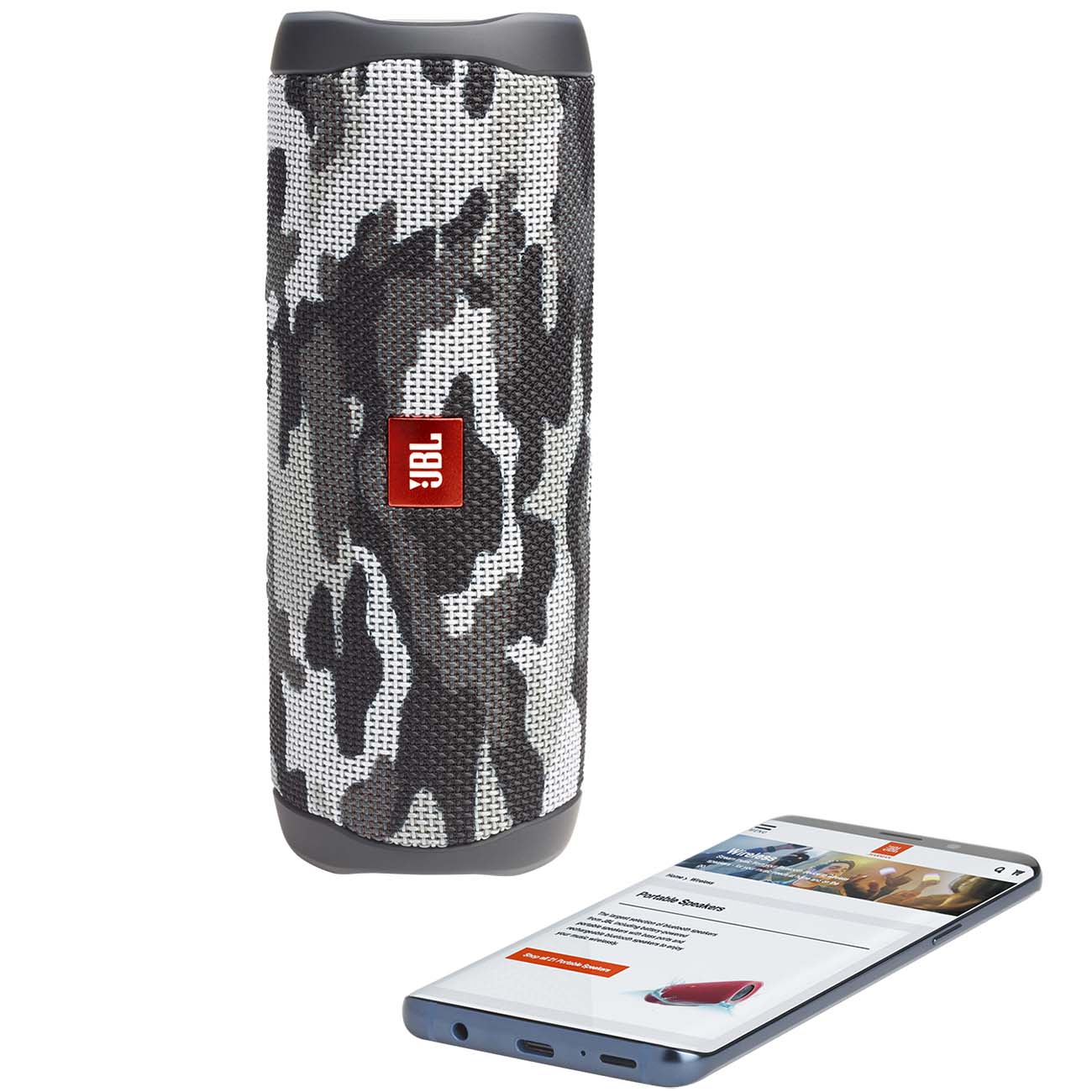 Купить Беспроводная акустика JBL Flip 5 Arctic Camouflage в каталоге  интернет магазина М.Видео по выгодной цене с доставкой, отзывы, фотографии  - Москва