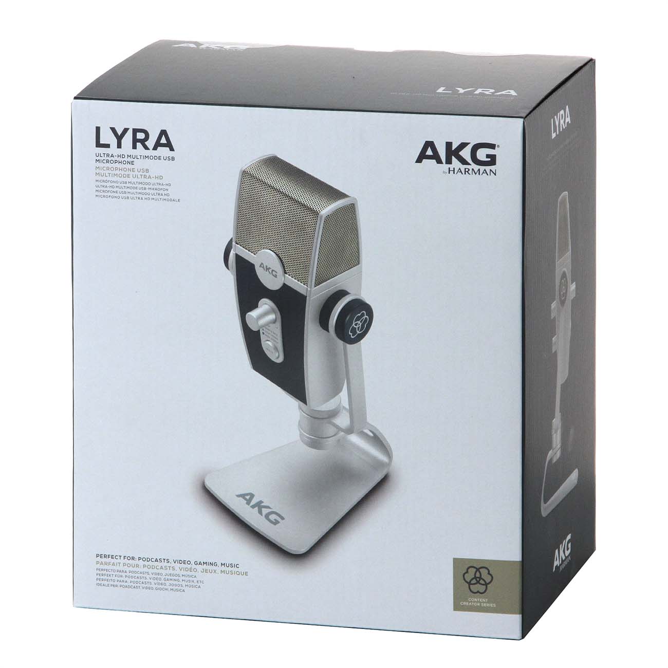 Купить Микрофон AKG C44-USB Lyra в каталоге интернет магазина М.Видео по  выгодной цене с доставкой, отзывы, фотографии - Москва