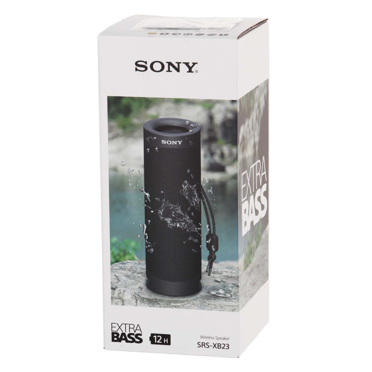 Купить Беспроводная акустика Sony SRS-XB23 Black в каталоге интернет  магазина М.Видео по выгодной цене с доставкой, отзывы, фотографии - Москва