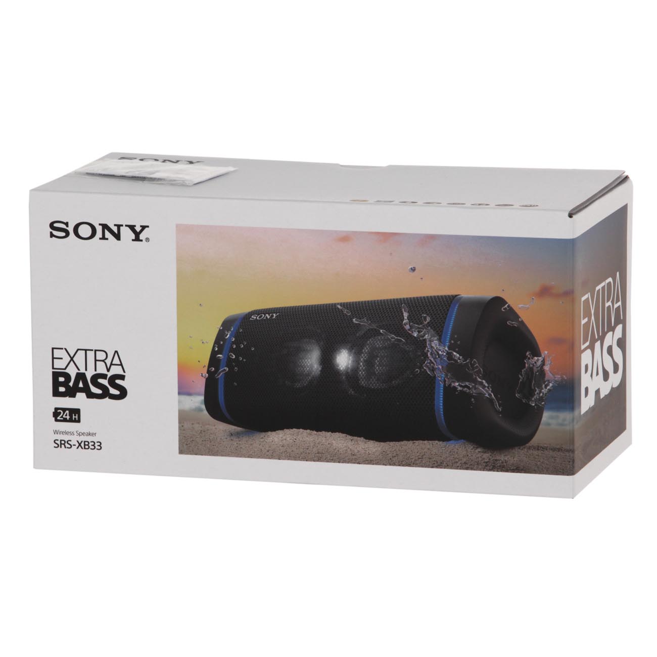 Купить Беспроводная акустика Sony SRS-XB33 Black в каталоге интернет  магазина М.Видео по выгодной цене с доставкой, отзывы, фотографии - Москва