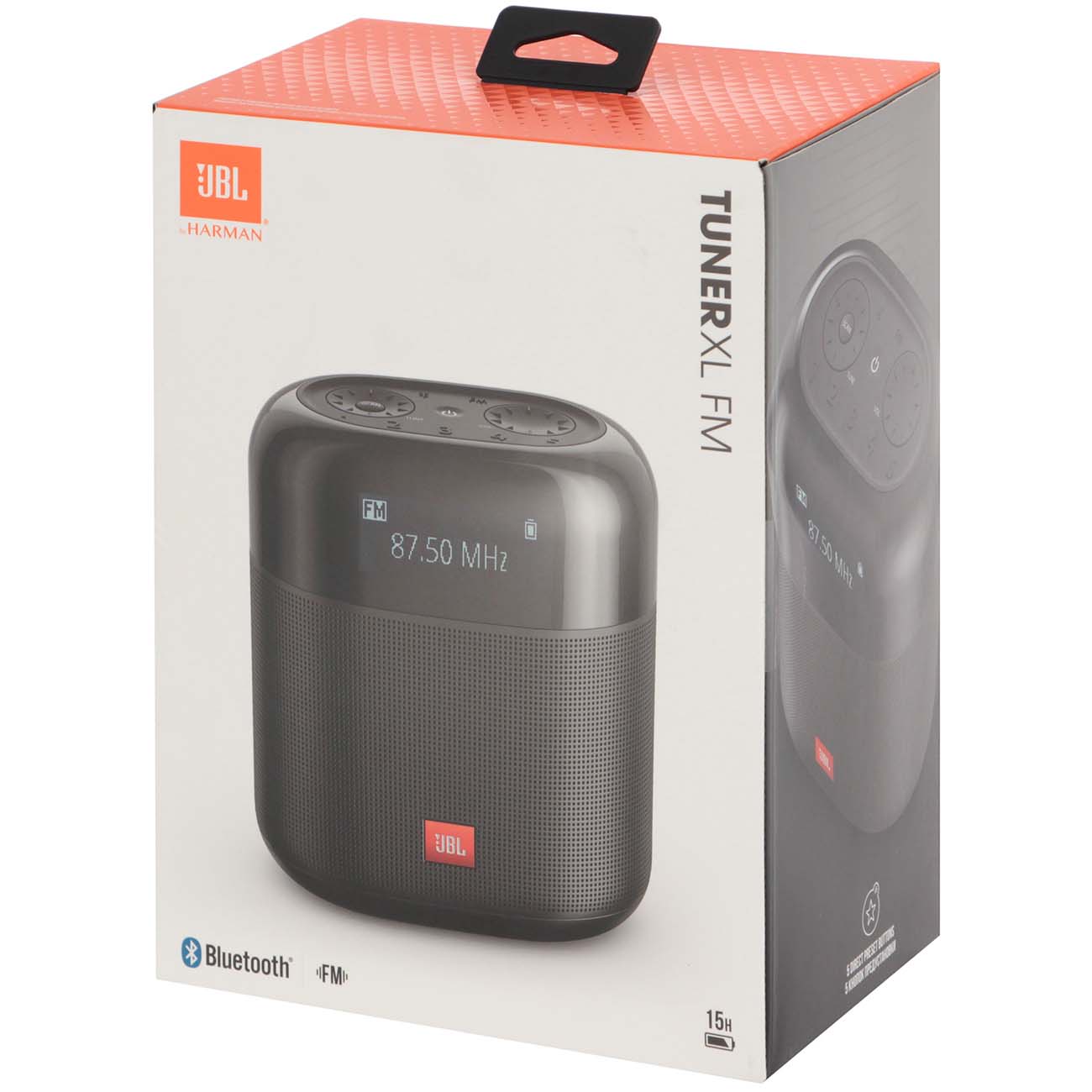 Купить Беспроводная акустика JBL Tuner XL (JBLTUNERXLFMBLKRU) в каталоге  интернет магазина М.Видео по выгодной цене с доставкой, отзывы, фотографии  - Москва