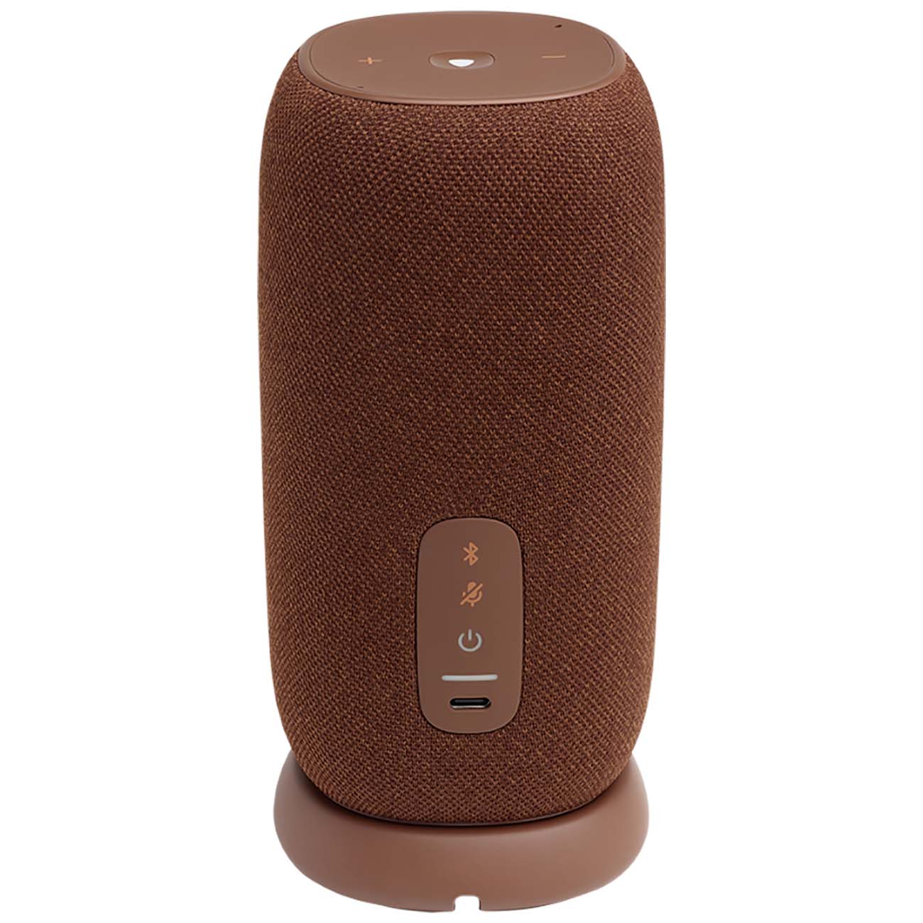 Купить Умная колонка JBL Link Portable Brown с голосовым помощником Алисой  в каталоге интернет магазина М.Видео по выгодной цене с доставкой, отзывы,  фотографии - Москва