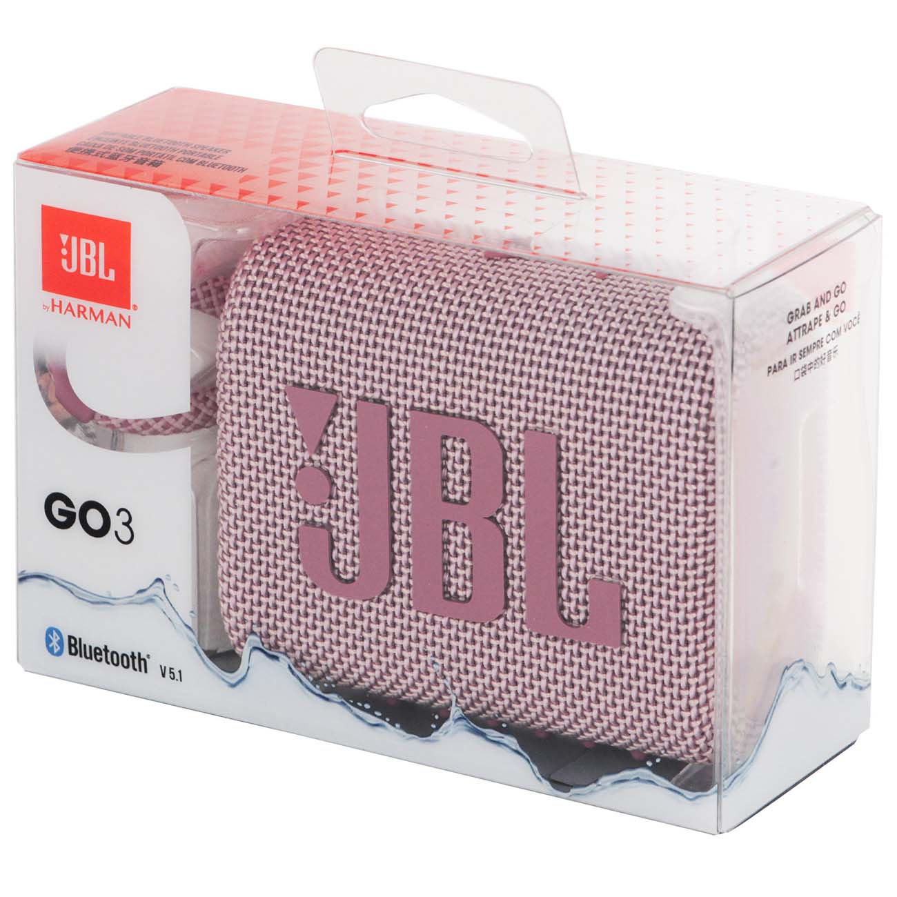 Купить Беспроводная акустика JBL Go 3 Pink (JBLGO3PINK) в каталоге интернет  магазина М.Видео по выгодной цене с доставкой, отзывы, фотографии - Москва