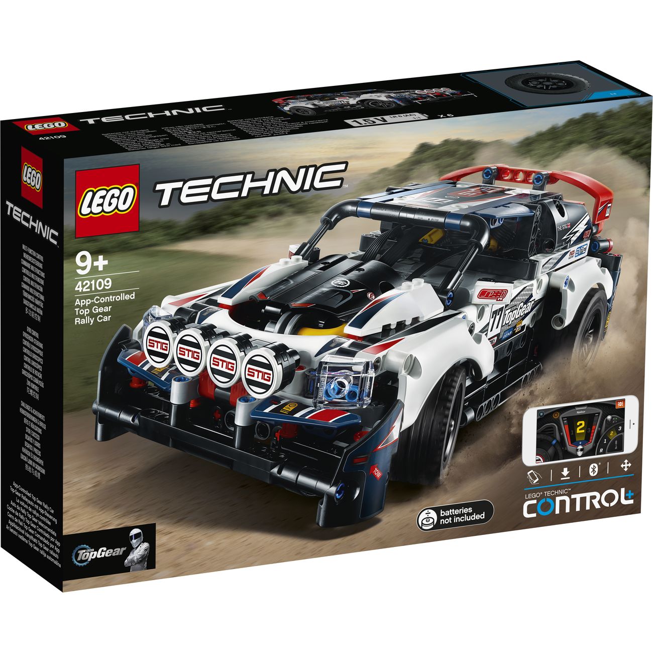 Купить Радиоуправляемая модель-конструктор Lego Technic: Гоночный  автомобиль Top Gear (42109) в каталоге интернет магазина М.Видео по  выгодной цене с доставкой, отзывы, фотографии - Москва