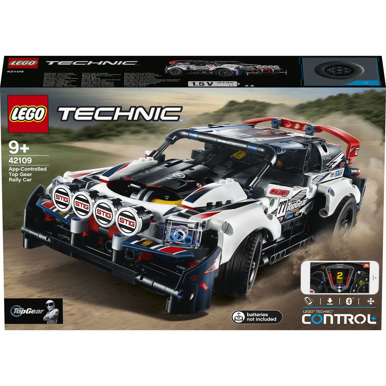 Купить Радиоуправляемая модель-конструктор Lego Technic: Гоночный  автомобиль Top Gear (42109) в каталоге интернет магазина М.Видео по  выгодной цене с доставкой, отзывы, фотографии - Москва