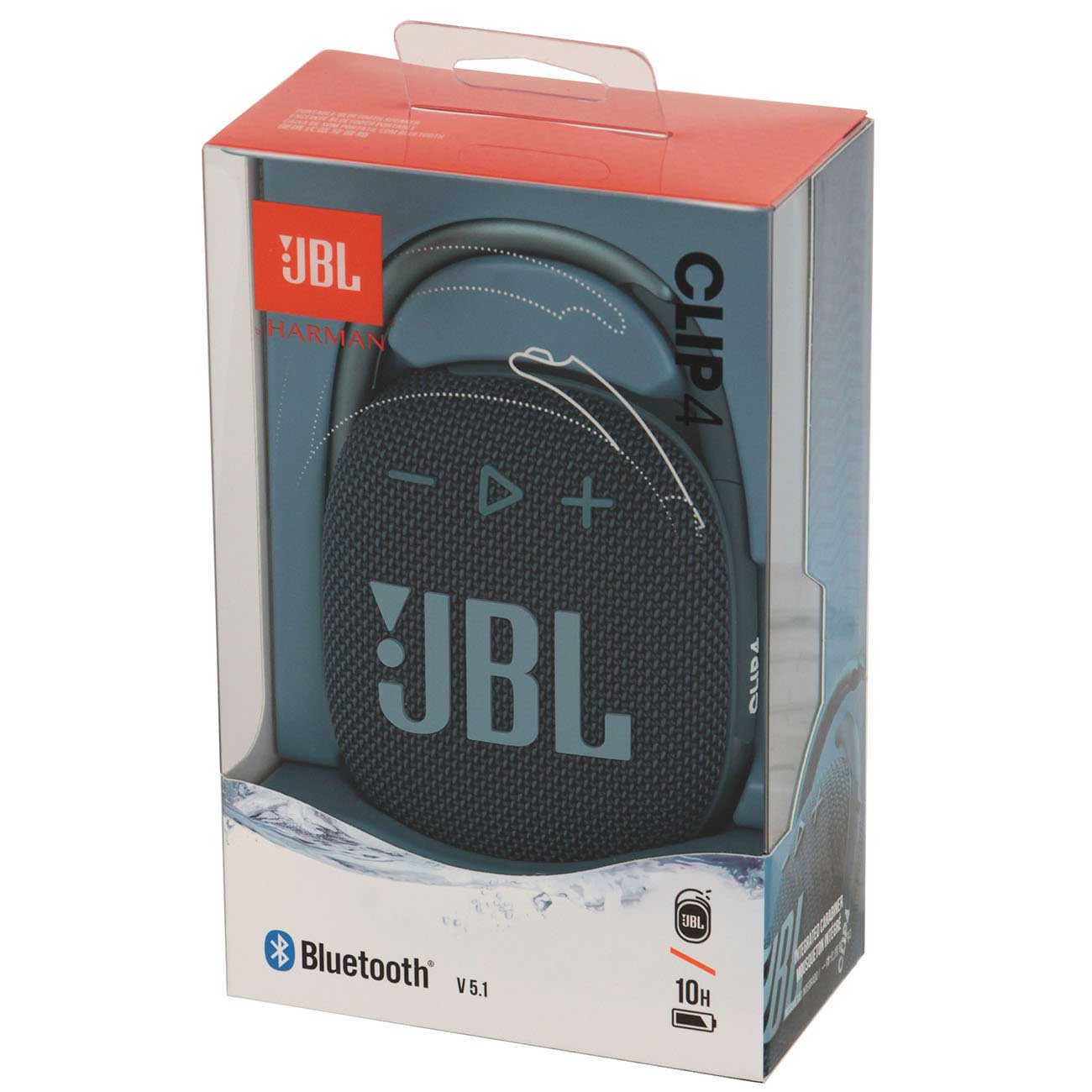 Купить Беспроводная акустика JBL Clip 4 Blue в каталоге интернет магазина  М.Видео по выгодной цене с доставкой, отзывы, фотографии - Москва