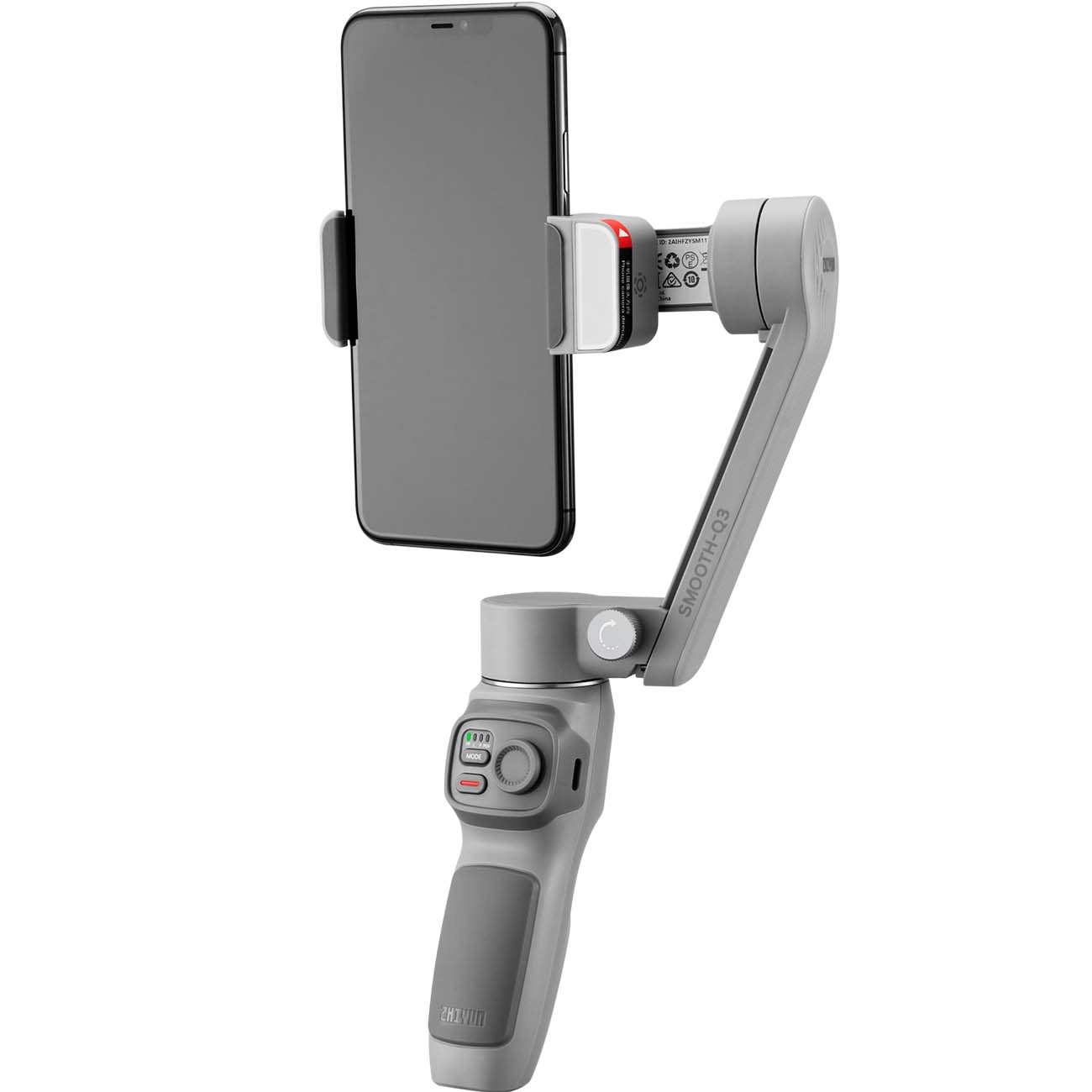 Купить Стабилизатор для смартфона Zhiyun Smooth-Q3 Grey (C030112INT) в  каталоге интернет магазина М.Видео по выгодной цене с доставкой, отзывы,  фотографии - Москва