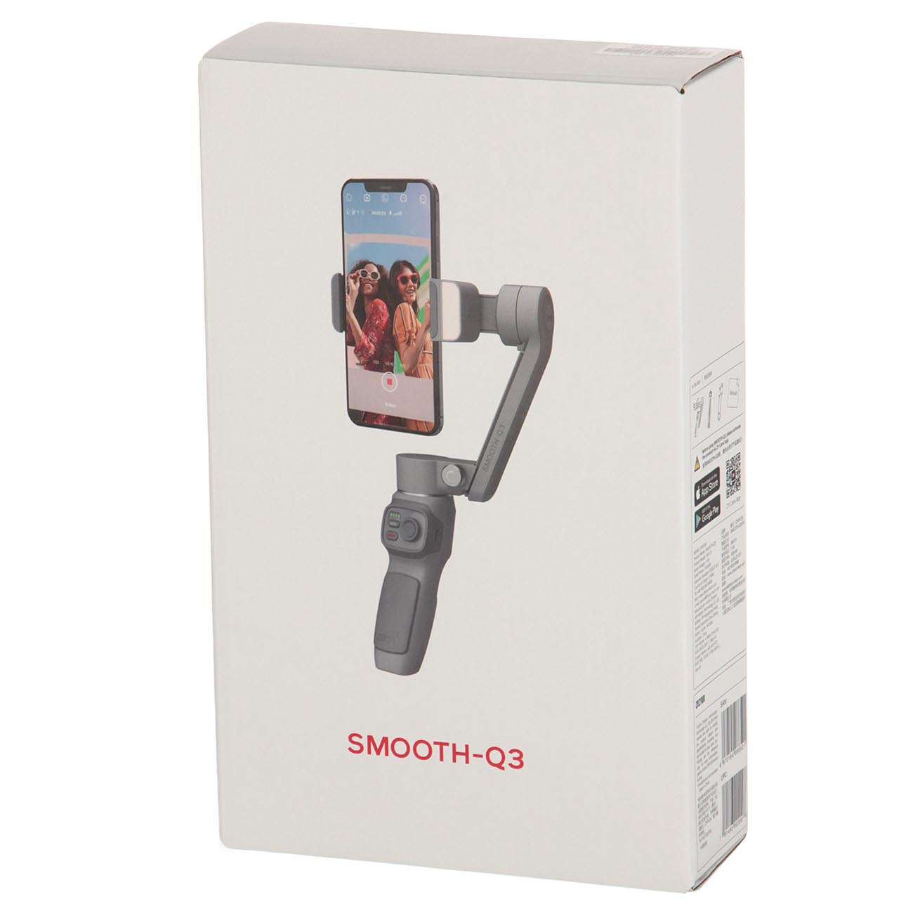 Купить Стабилизатор для смартфона Zhiyun Smooth-Q3 Grey (C030112INT) в  каталоге интернет магазина М.Видео по выгодной цене с доставкой, отзывы,  фотографии - Москва