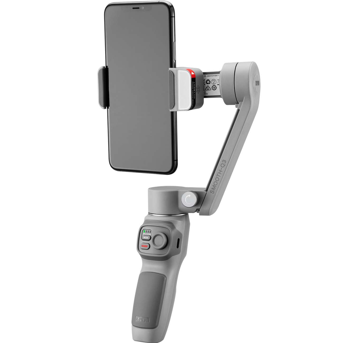 Купить Стабилизатор для смартфона Zhiyun Smooth-Q3 Combo Grey (C030113INT)  в каталоге интернет магазина М.Видео по выгодной цене с доставкой, отзывы,  фотографии - Москва