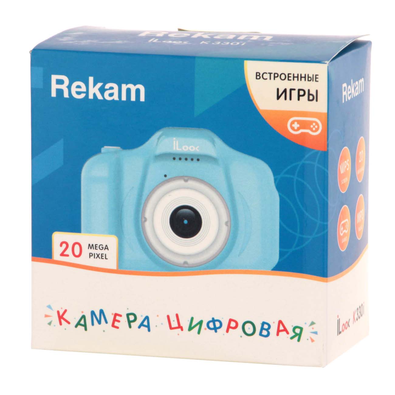 Купить Фотоаппарат детский Rekam iLook K330i Blue в каталоге интернет  магазина М.Видео по выгодной цене с доставкой, отзывы, фотографии - Москва