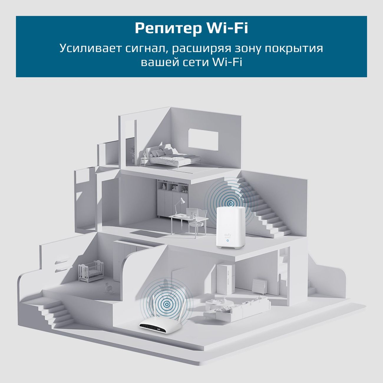 Купить IP-камера Eufy by Anker EufyCam 2 (T81143D2) в каталоге интернет  магазина М.Видео по выгодной цене с доставкой, отзывы, фотографии - Москва