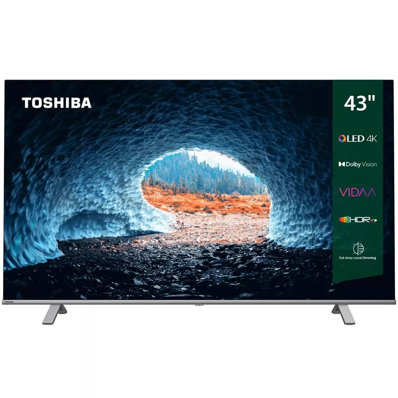 Купить QLED Телевизор Toshiba 43C450KE в каталоге интернет магазина М.Видео  по выгодной цене с доставкой, отзывы, фотографии - Москва