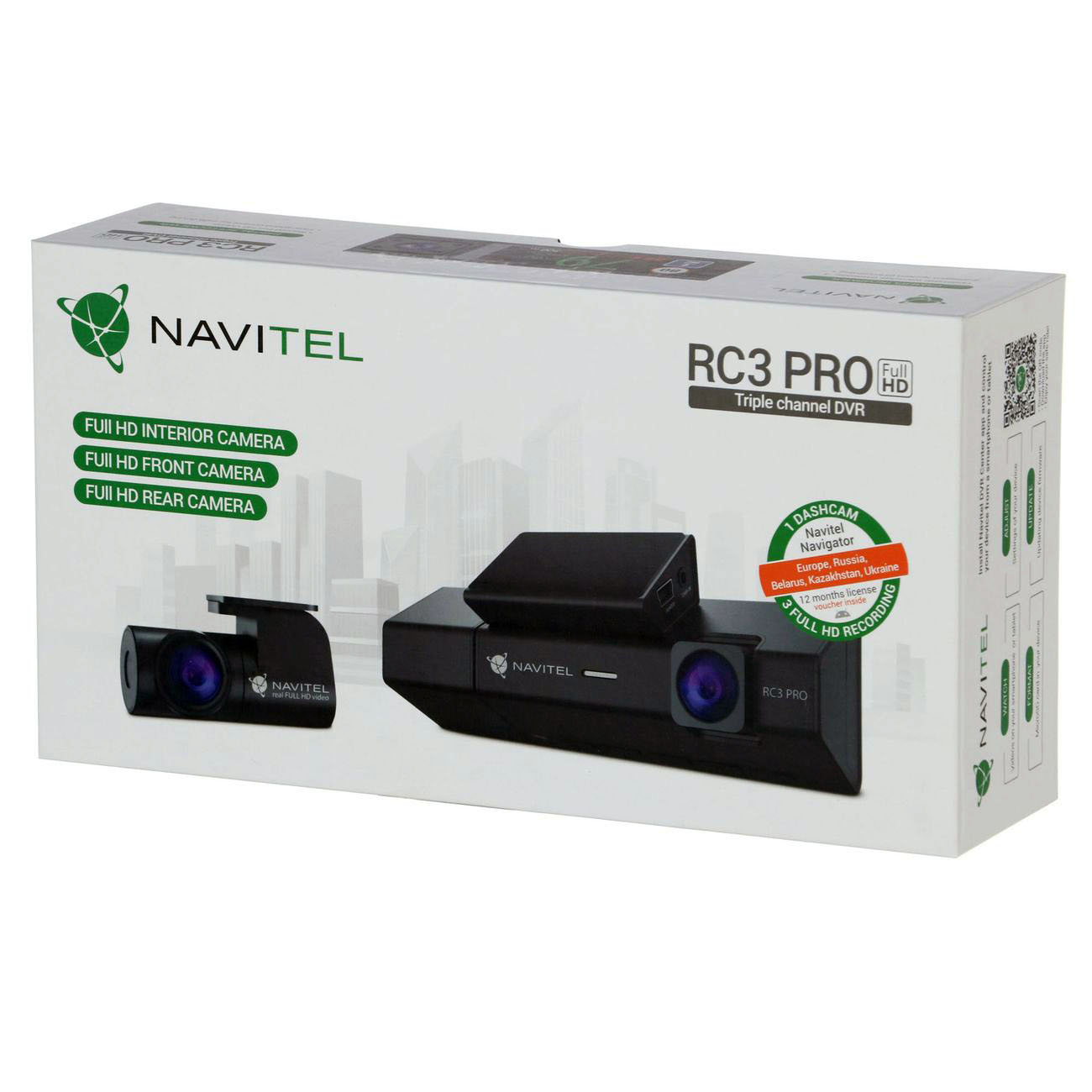 Купить Видеорегистратор Navitel RC3 PRO в каталоге интернет магазина  М.Видео по выгодной цене с доставкой, отзывы, фотографии - Москва