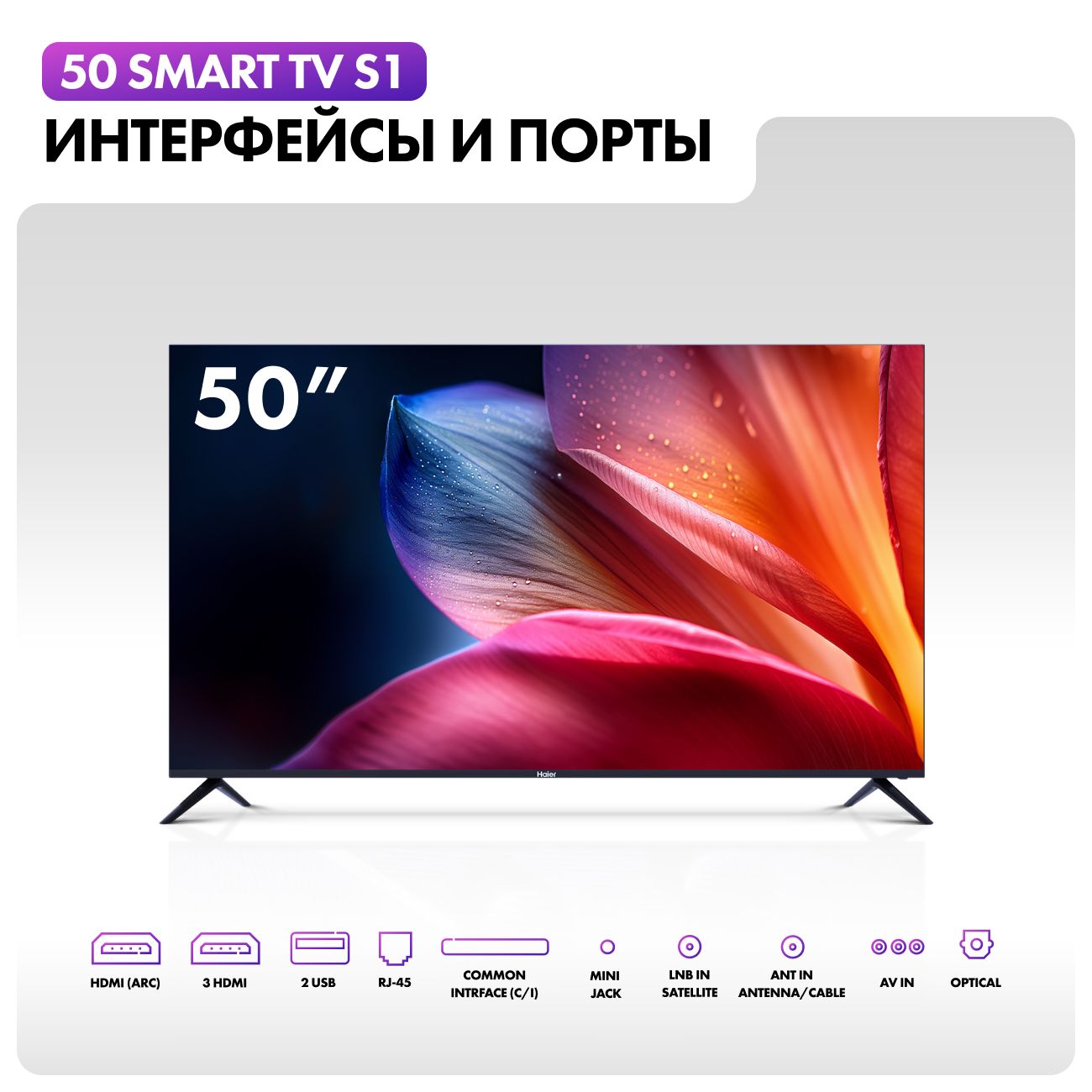 Haier 50 smart инструкция