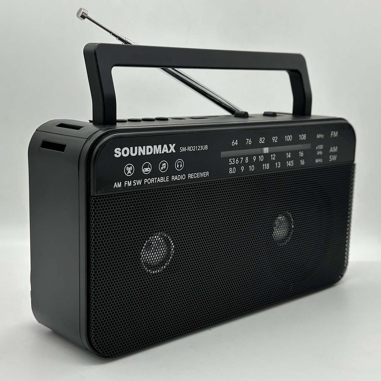 Купить Радиоприемник Soundmax SM-RD2123UB в каталоге интернет магазина  М.Видео по выгодной цене с доставкой, отзывы, фотографии - Москва