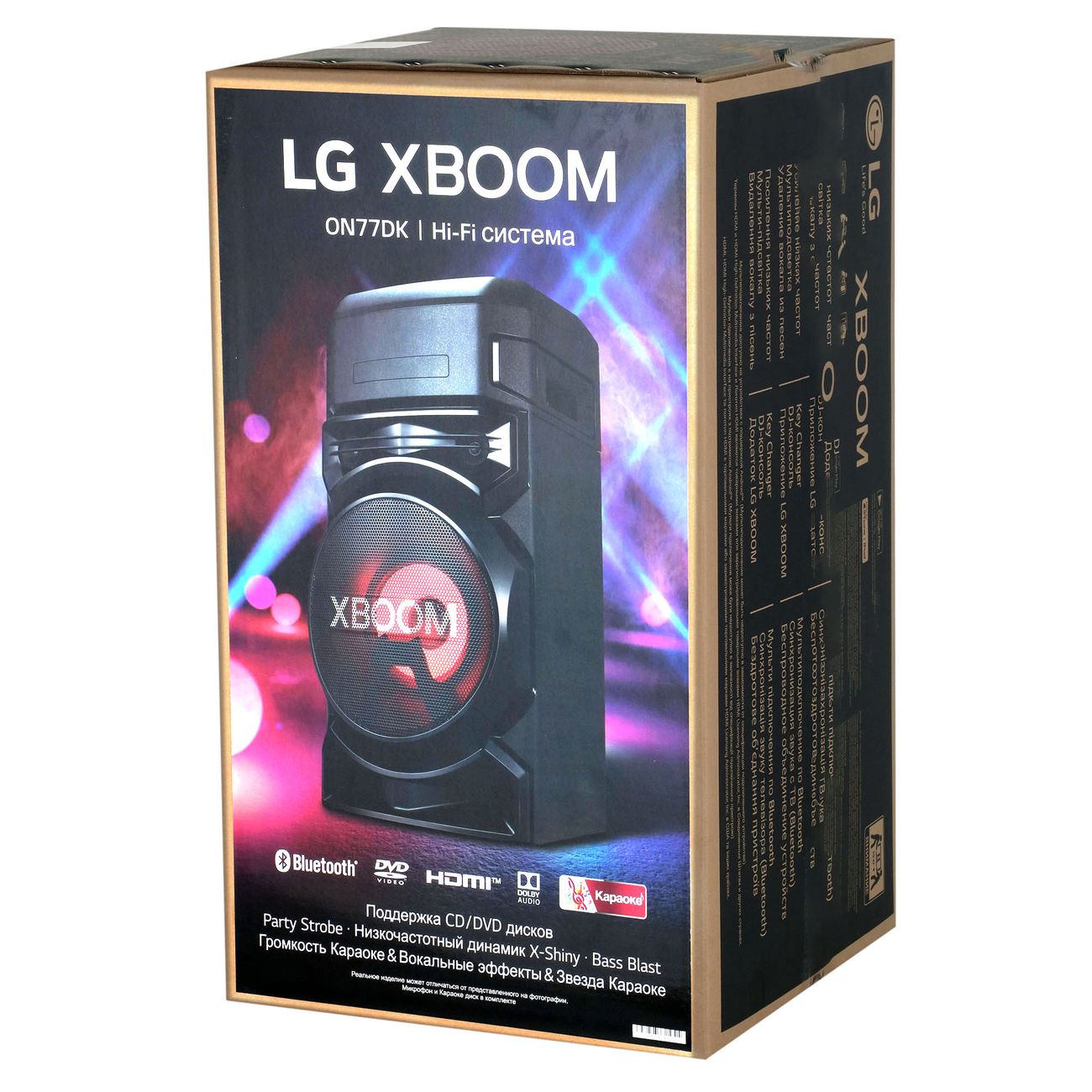 Купить Музыкальная система Midi LG XBOOM ON77DK в каталоге интернет  магазина М.Видео по выгодной цене с доставкой, отзывы, фотографии - Москва