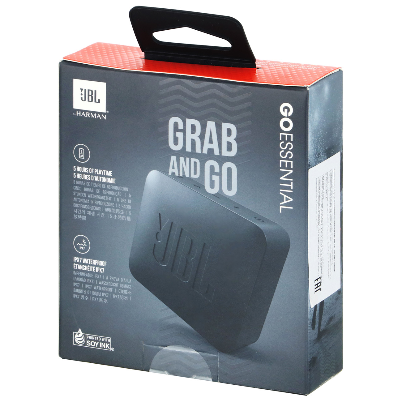 Беспроводная акустика JBL Go Essential Black (JBLGOESBLK)