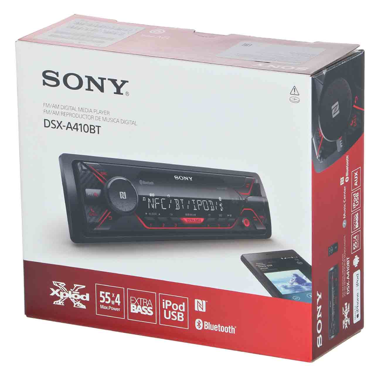 Купить USB-Автомагнитола Sony DSX-A410BT в каталоге интернет магазина  М.Видео по выгодной цене с доставкой, отзывы, фотографии - Москва