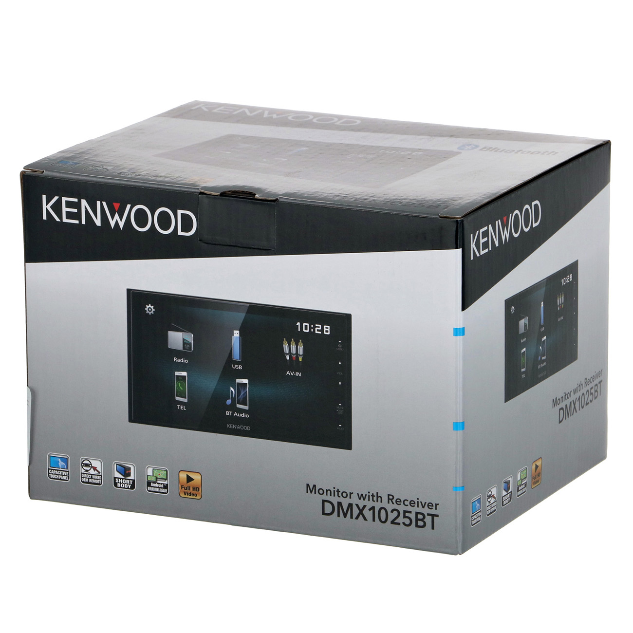 Купить USB-Автомагнитола c встроенным монитором Kenwood DMX-1025BT в  каталоге интернет магазина М.Видео по выгодной цене с доставкой, отзывы,  фотографии - Москва