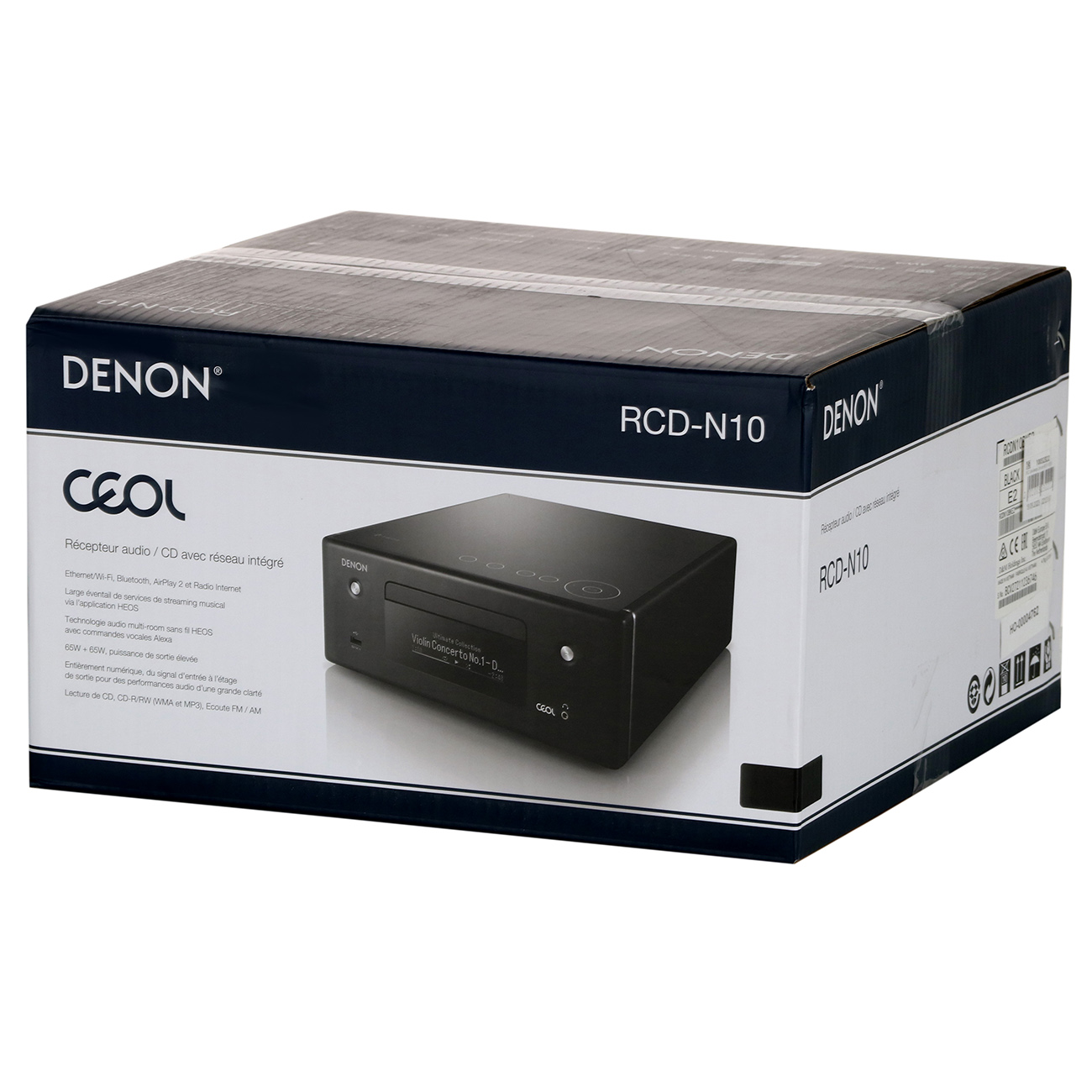 Сетевой CD-плеер с ресивером Denon RCD-N10 Black