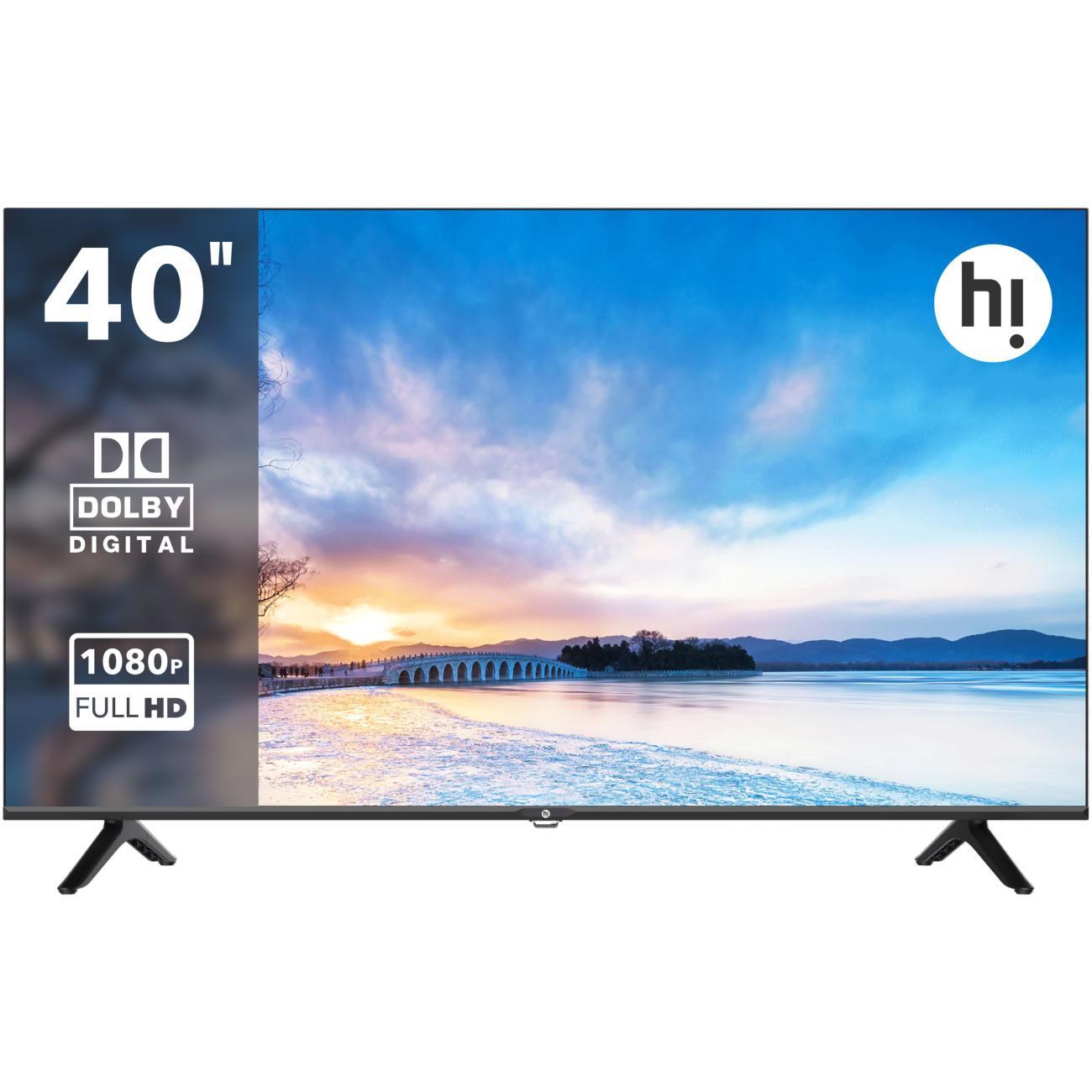 Изображение товара Восстановленный телевизор Hi HT-40F01FB 40 дюймов Full HD без Smart TV Изображение товара Восстановленный телевизор Hi HT-40F01FB 40 дюймов Full HD без Smart TV