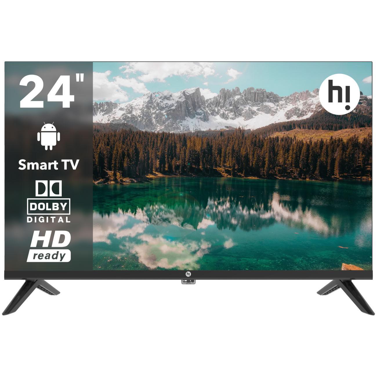 Изображение товара Цветной LED-телевизор Hi HX-24H01FB с Android 13 и Smart TV