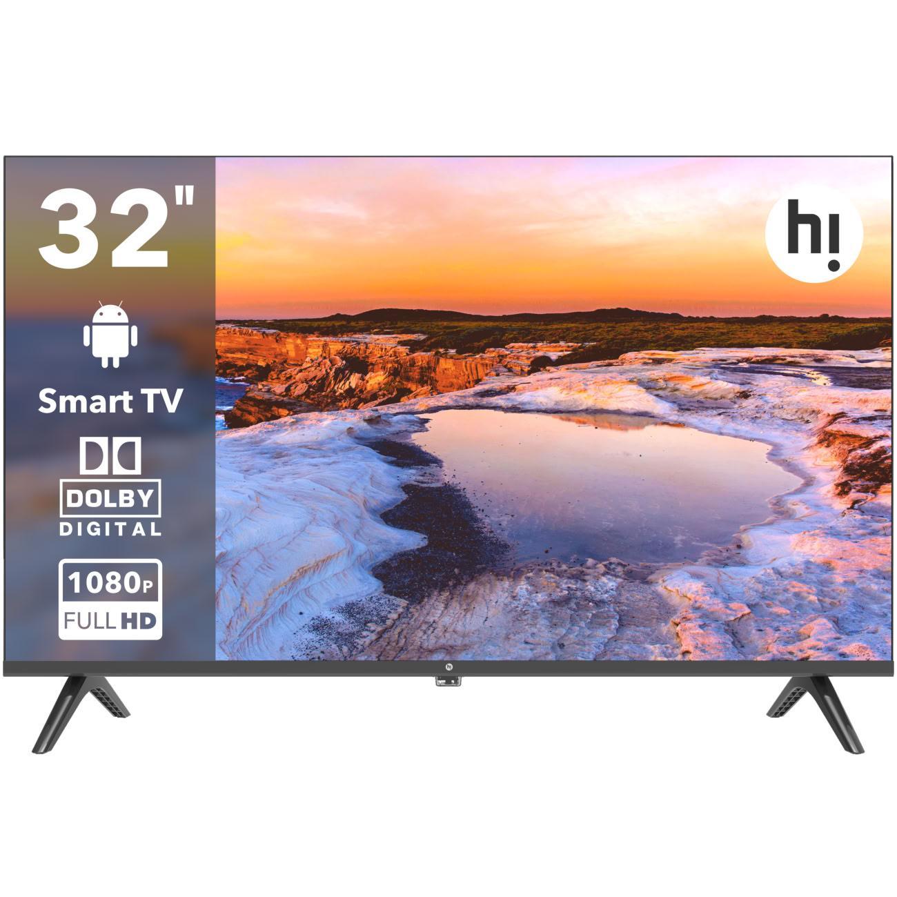 Изображение товара Телевизор Hi HX-32F01FB 32\" Full HD LED с Android 13 и Smart TV