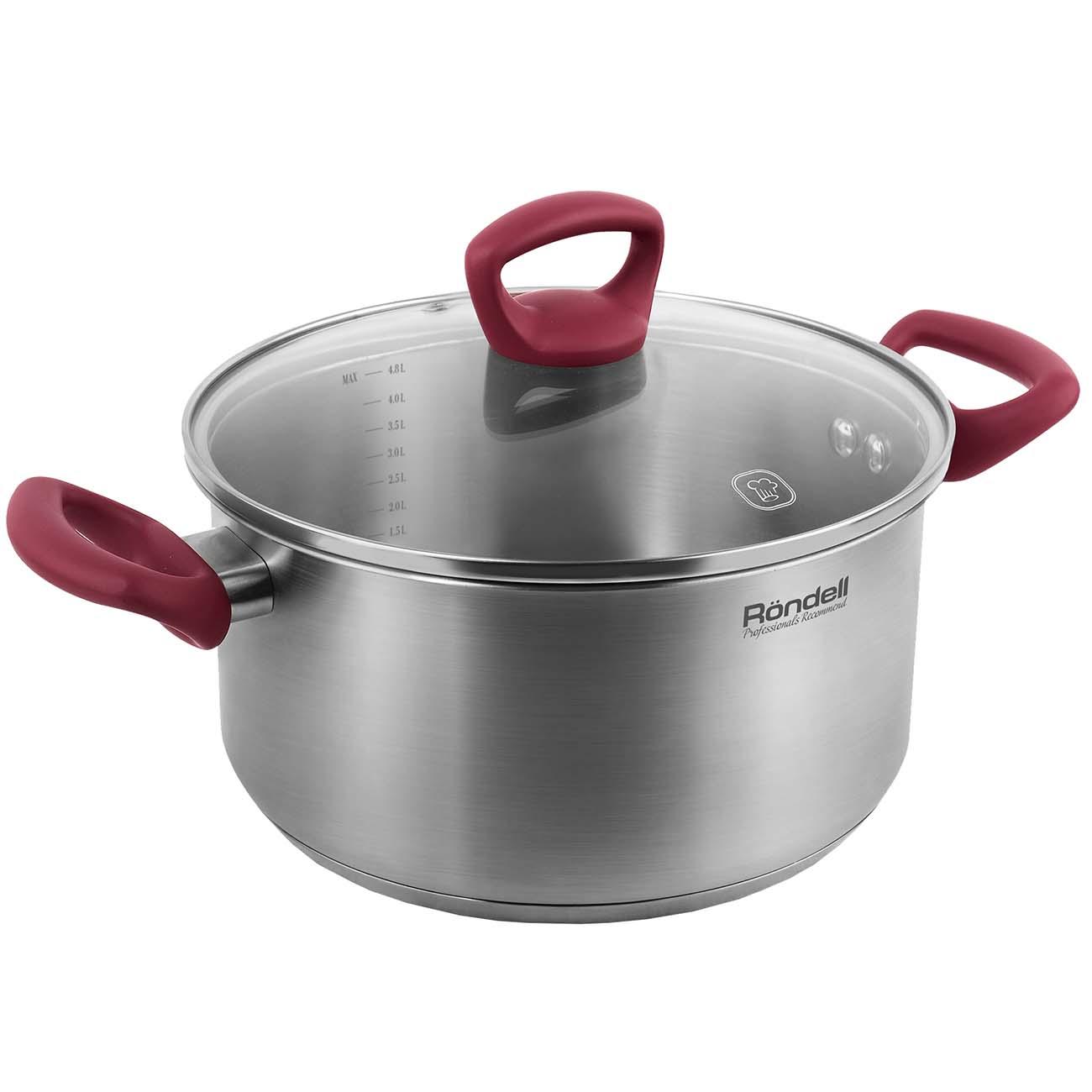 Изображение товара Уцененная кастрюля Rondell Heidi RDS-1114 4,8л, как новый