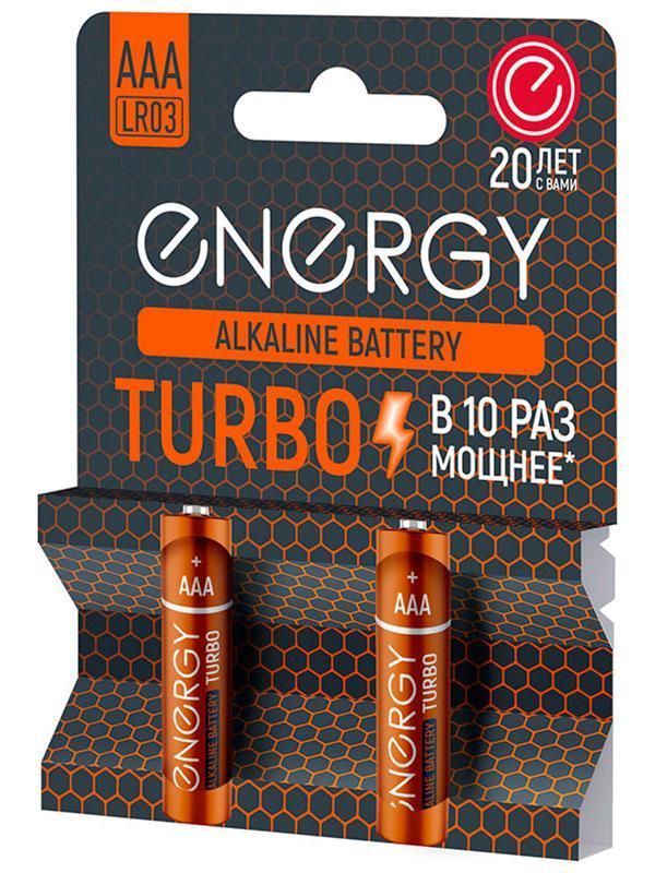 Изображение товара Батарея Energy Turbo LR03/2B (АAА) 107048