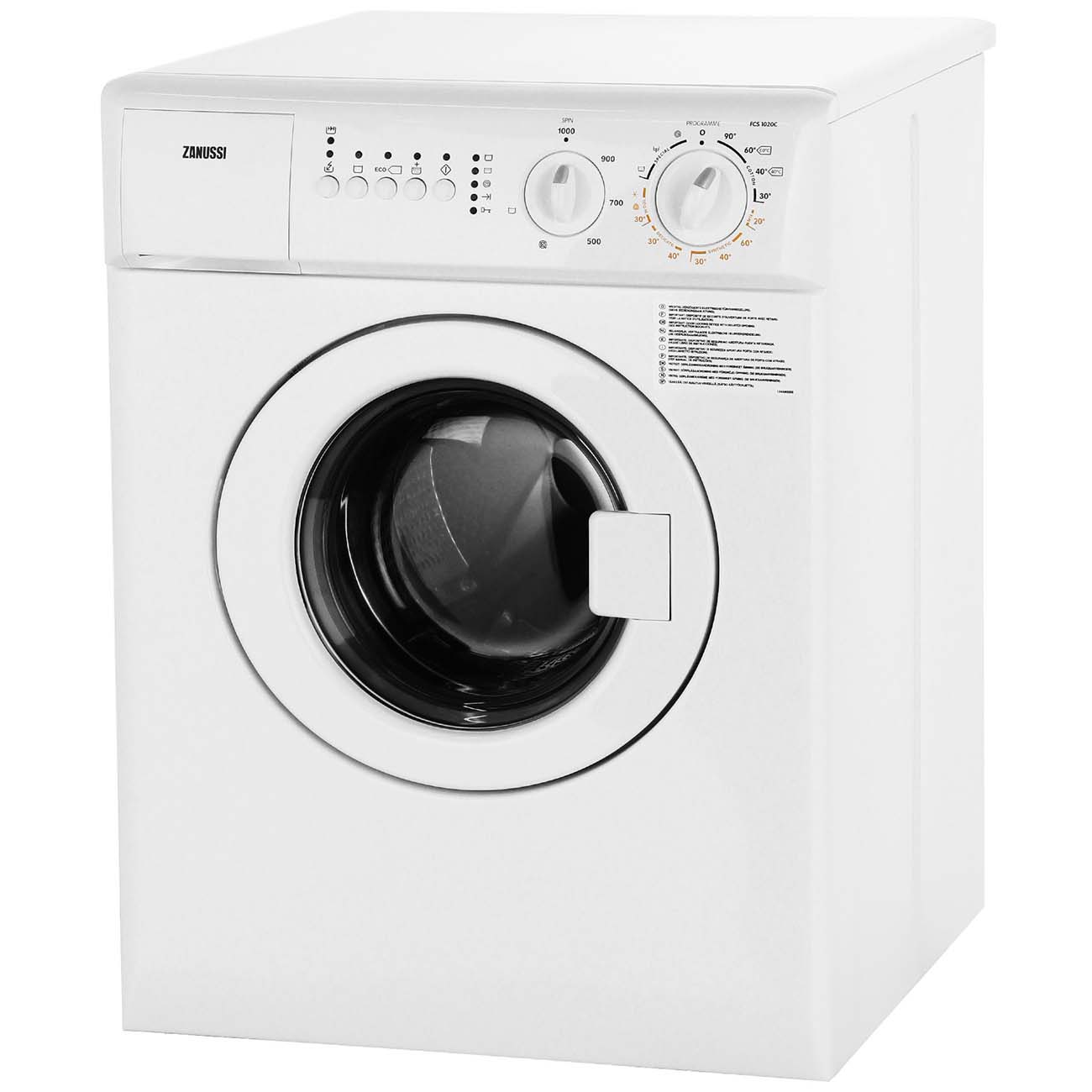 Купить Стиральная машина компактная Zanussi FCS1020C в каталоге интернет  магазина М.Видео по выгодной цене с доставкой, отзывы, фотографии - Москва