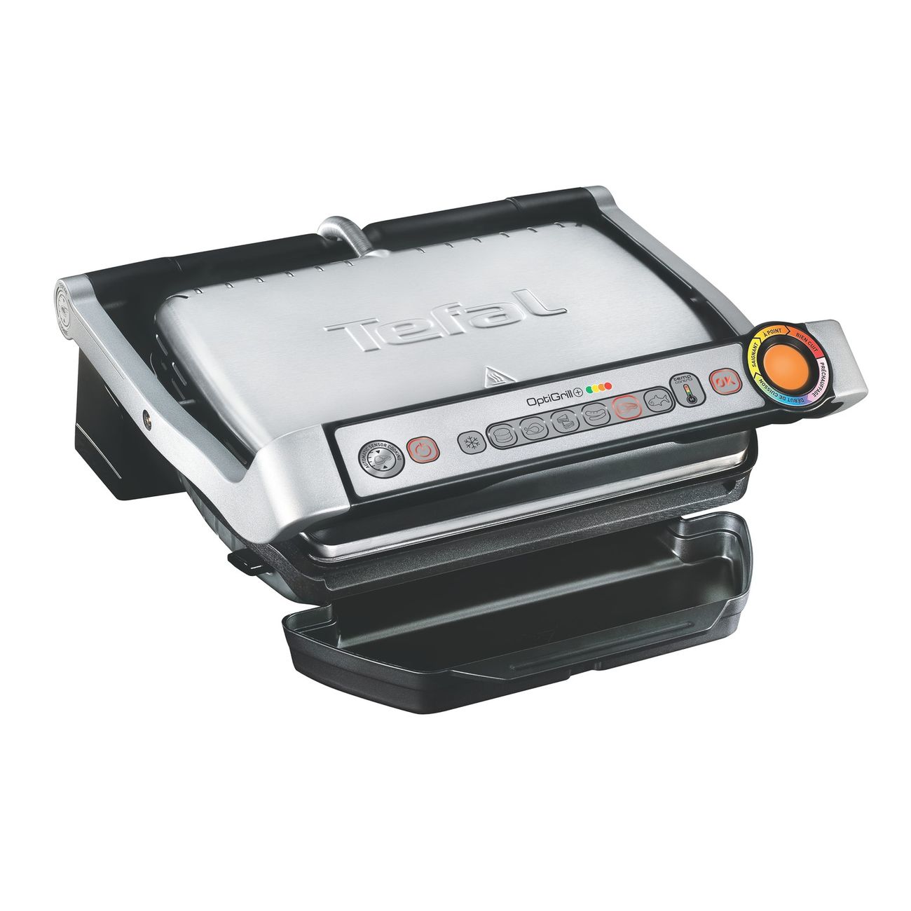 Купить Электрогриль Tefal Optigrill+ GC712D34 серебристый в каталоге  интернет магазина М.Видео по выгодной цене с доставкой, отзывы, фотографии  - Москва