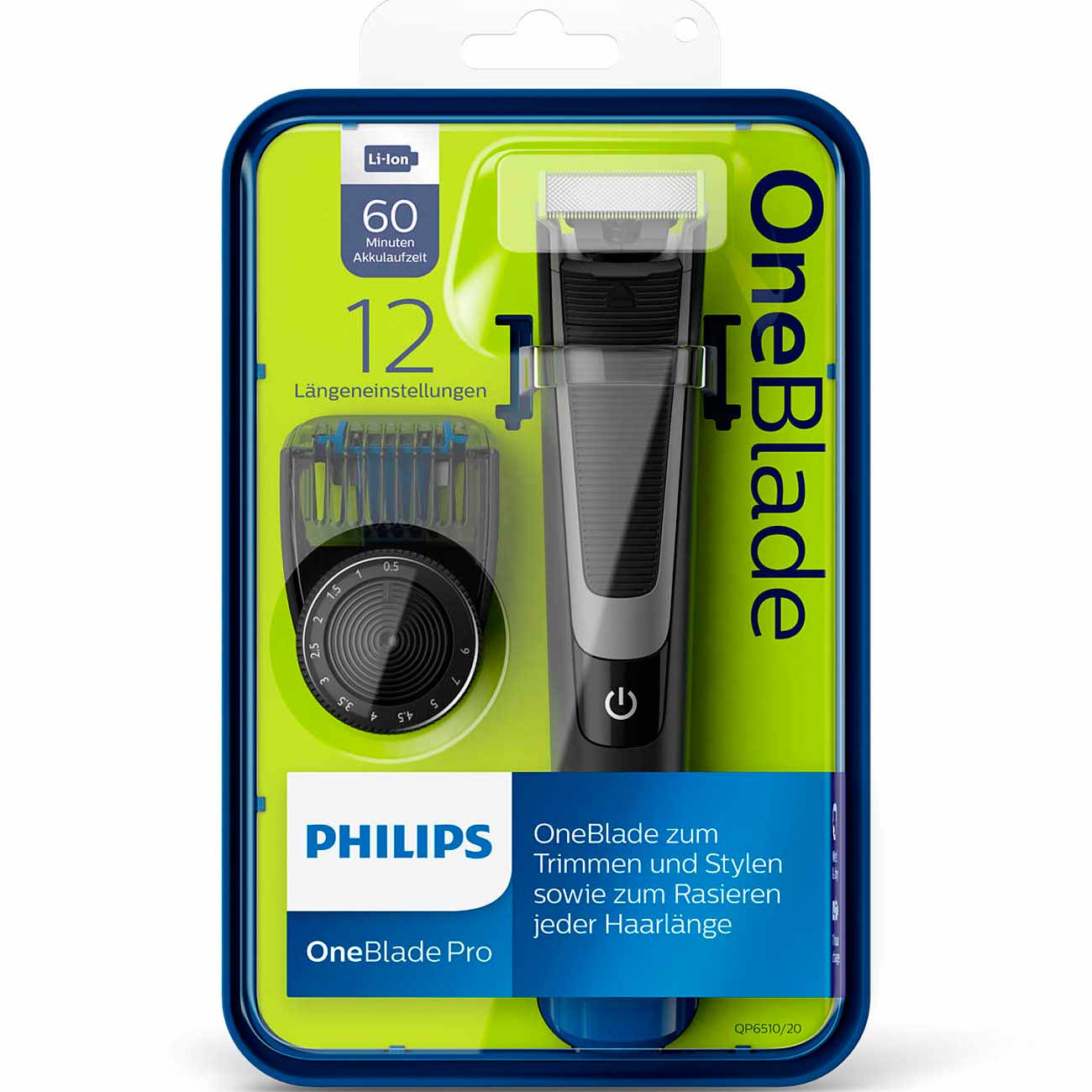 Купить Триммер Philips OneBlade Pro QP6510/20 в каталоге интернет магазина  М.Видео по выгодной цене с доставкой, отзывы, фотографии - Москва