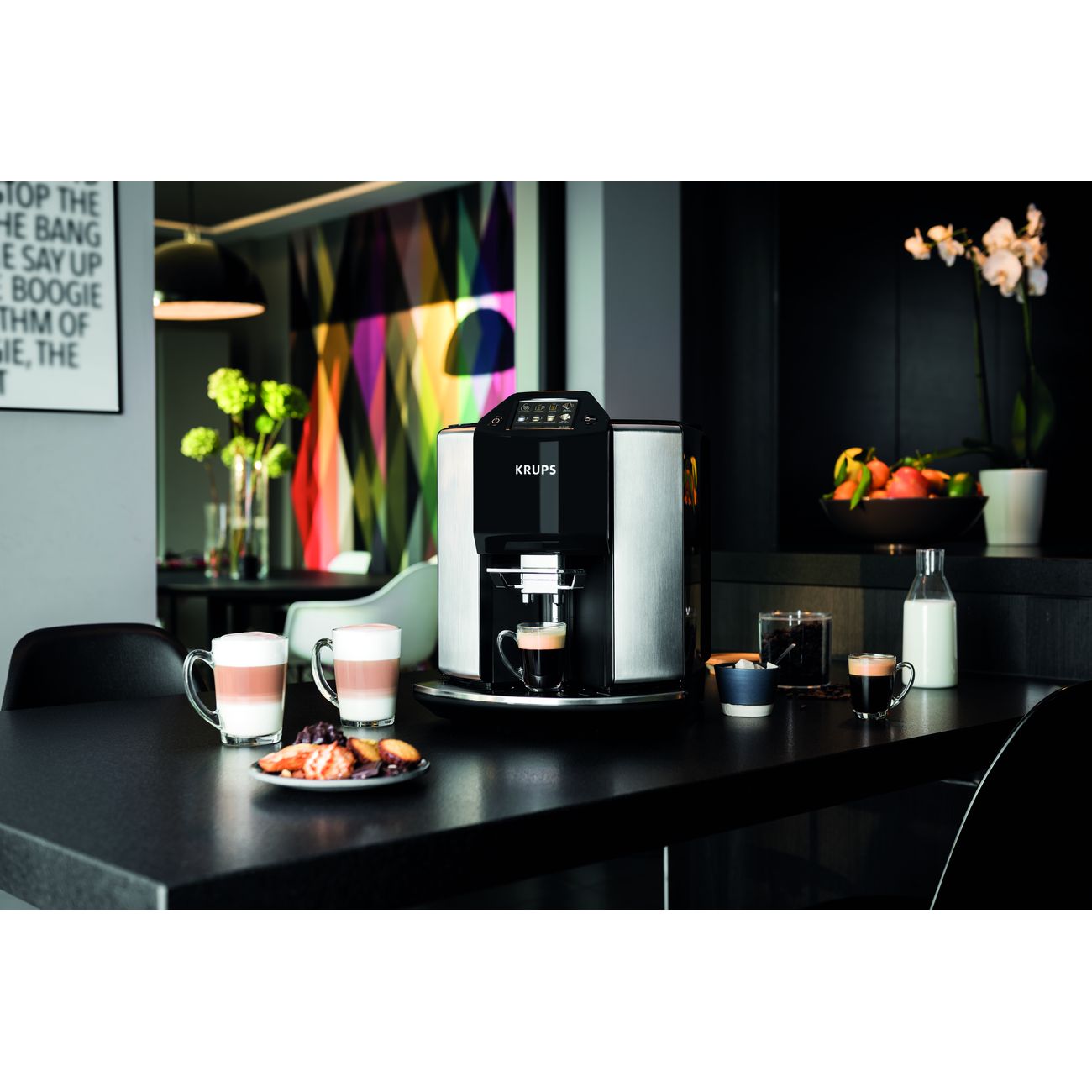 Кофемашина Krups Quattro Force Barista EA907D31