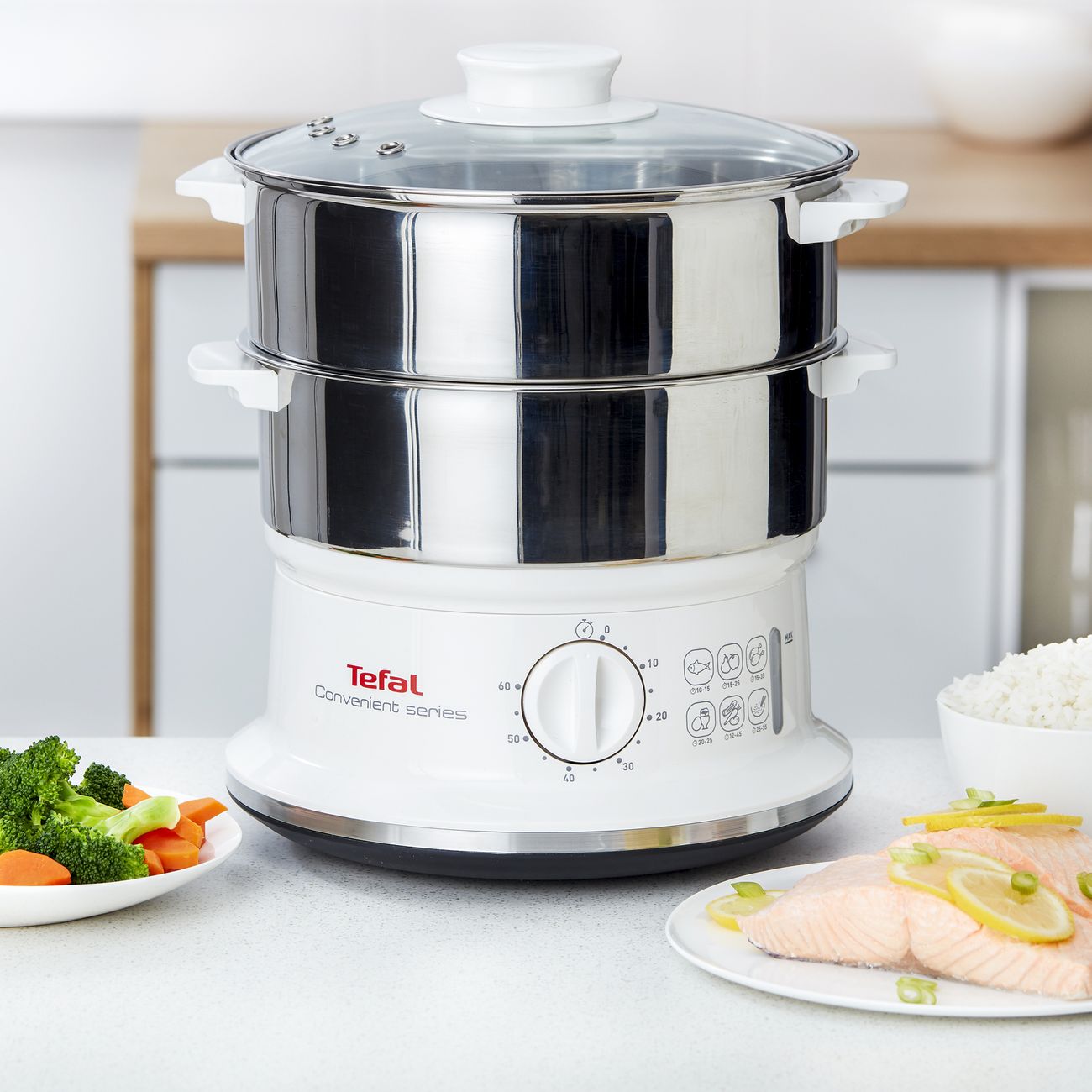 Пароварка Tefal Convenient Series VC145130