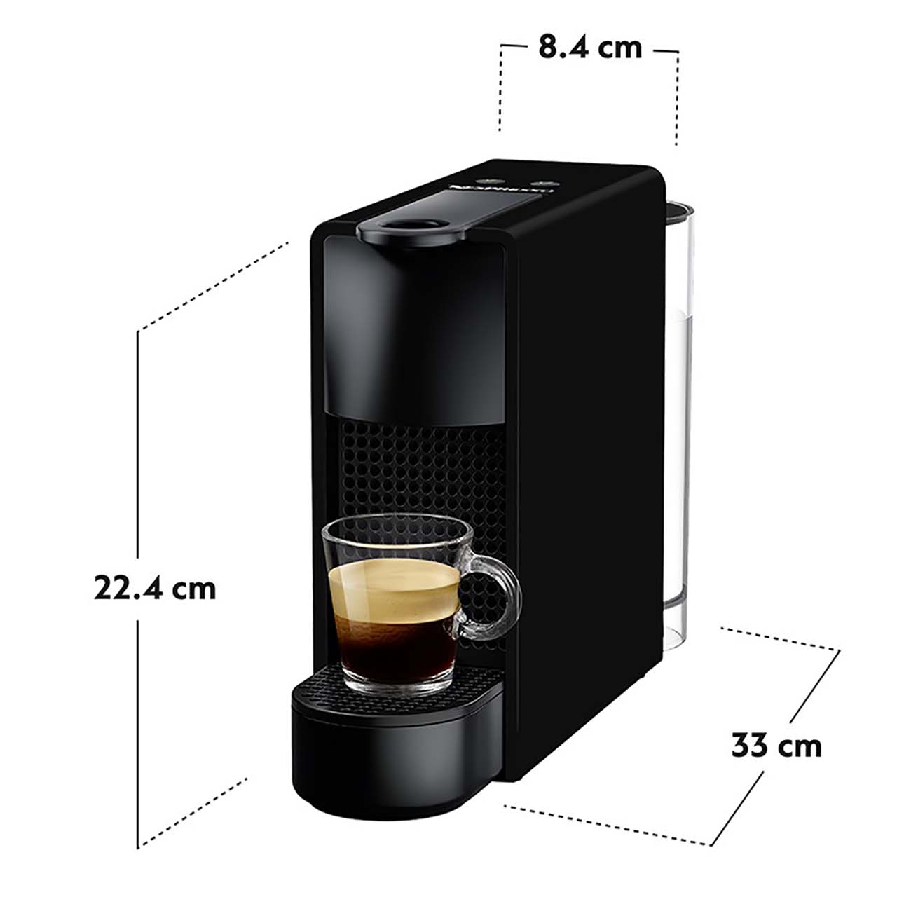 Купить Кофемашина капсульного типа Nespresso Essenza Mini C30 Black в  каталоге интернет магазина М.Видео по выгодной цене с доставкой, отзывы,  фотографии - Москва