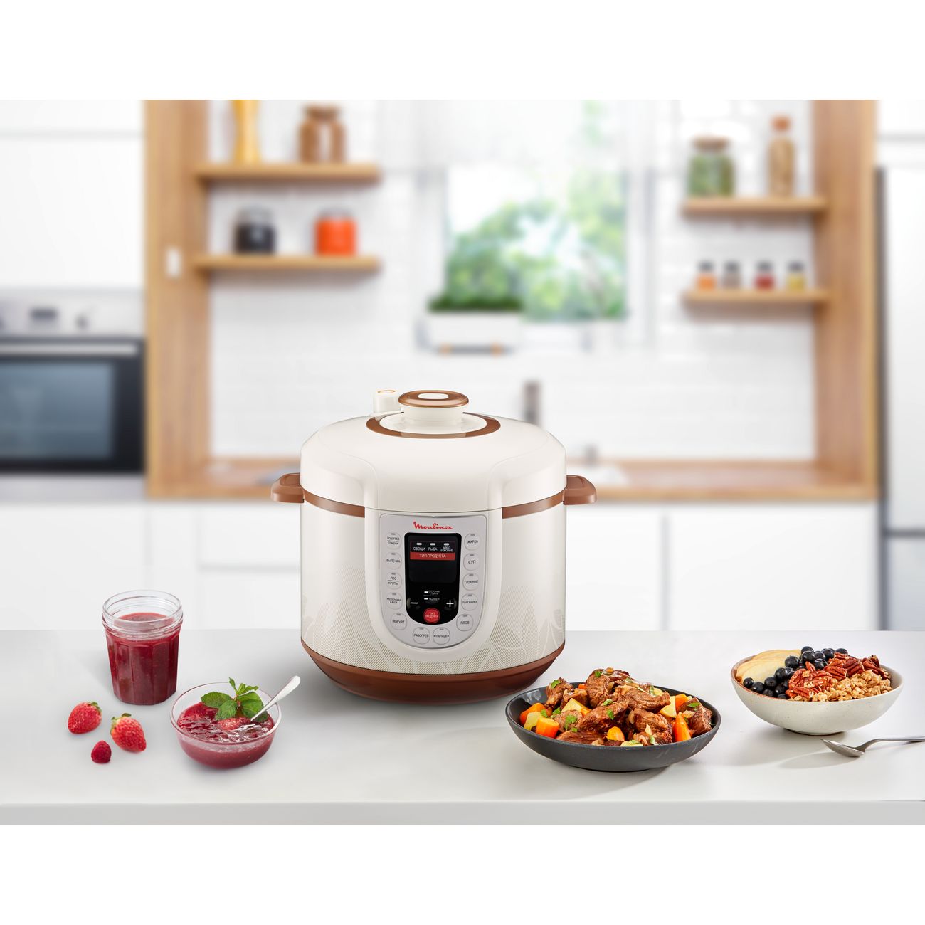 Купить Мультиварка-скороварка Moulinex Fastcooker CE501132 в каталоге  интернет магазина М.Видео по выгодной цене с доставкой, отзывы, фотографии  - Москва