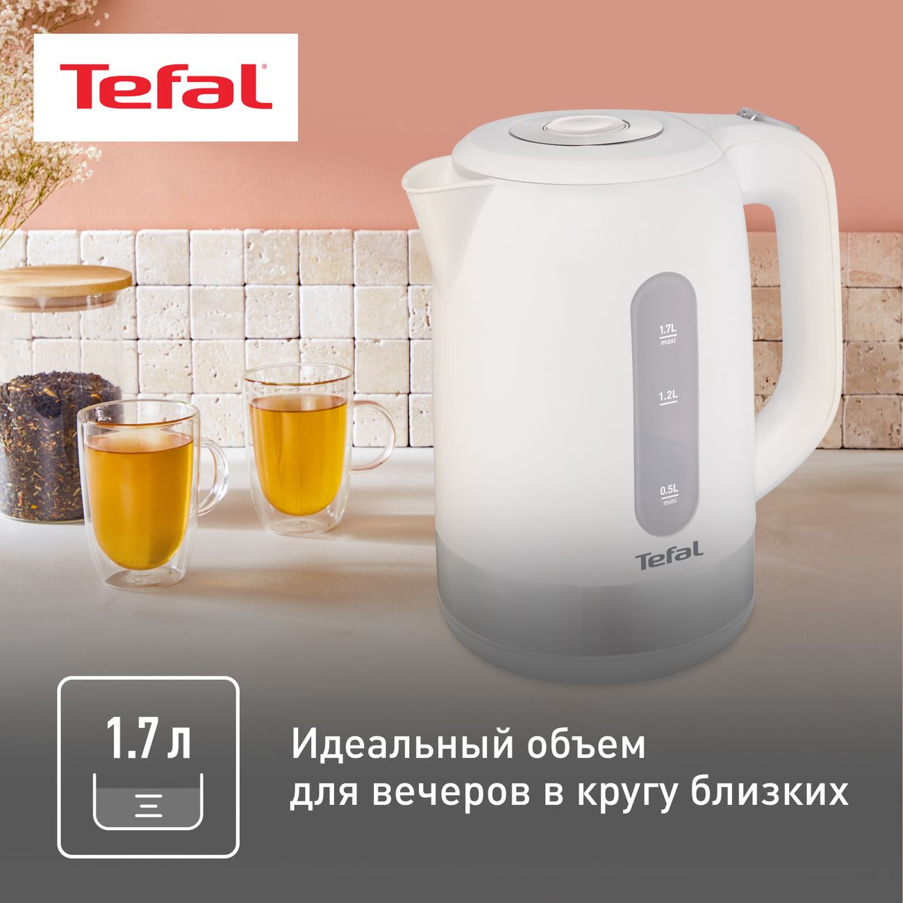 Купить Электрочайник Tefal Snow KO330130 в каталоге интернет магазина  М.Видео по выгодной цене с доставкой, отзывы, фотографии - Москва