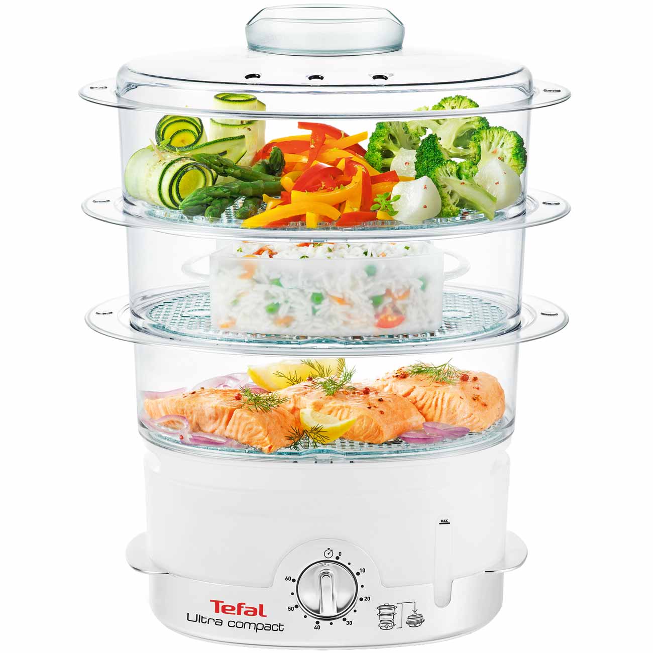 Ручка таймера для пароварки Tefal Steam Cuisine VC – 3dThech