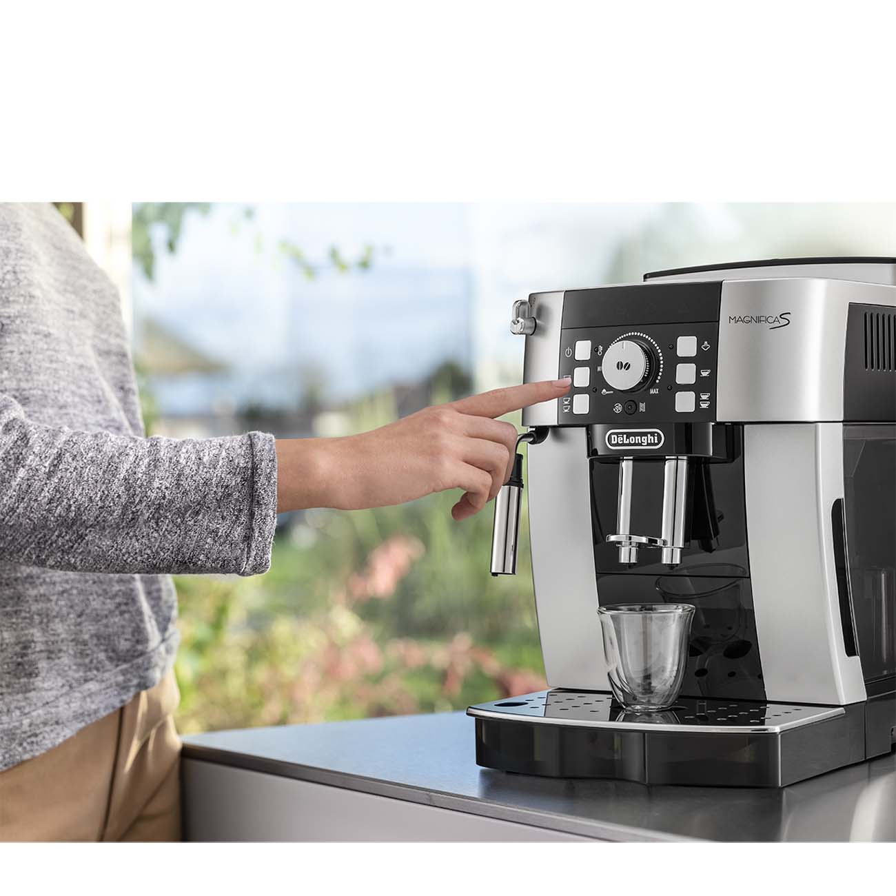 Кофемашина delonghi magnifica s 21.117. Hmr1000 Delonghi.