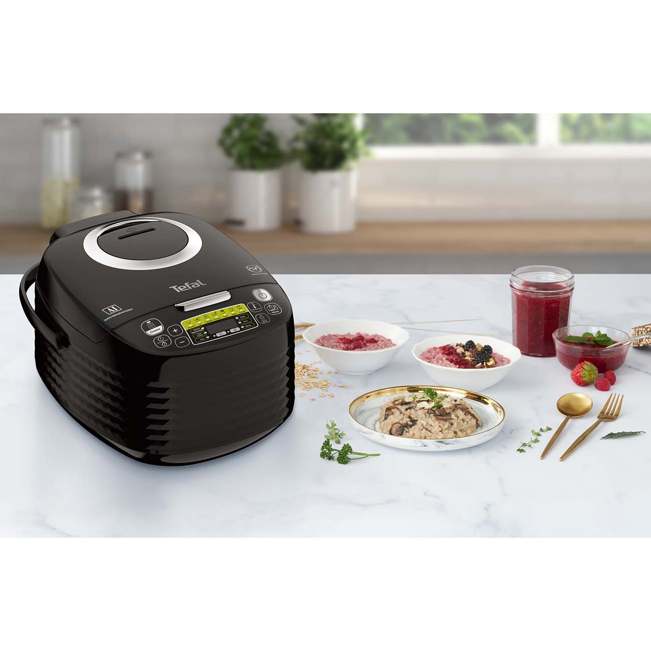 Тефаль мультиварка сферическая. Мультиварка Tefal effectual rk745832. Tefal rk745832. Tefal effectual rk745832. Мультиварок Tefal serie eps10.