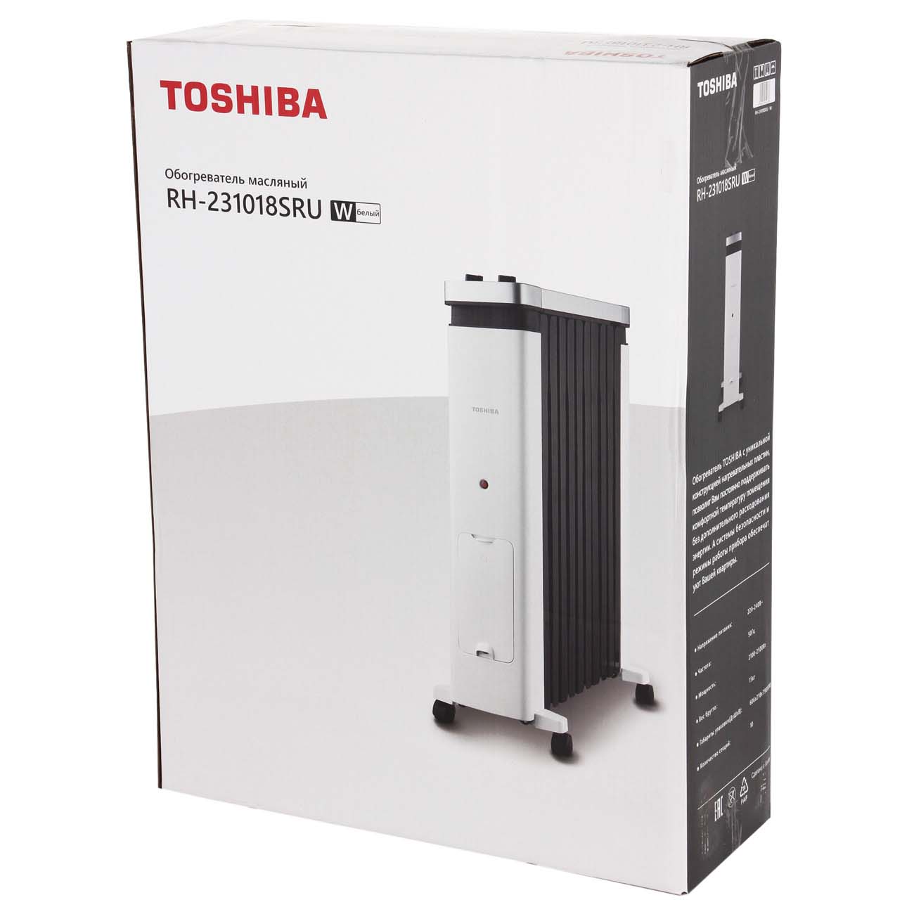 Купить Радиатор Toshiba RH-231018SRU в каталоге интернет магазина М.Видео  по выгодной цене с доставкой, отзывы, фотографии - Москва