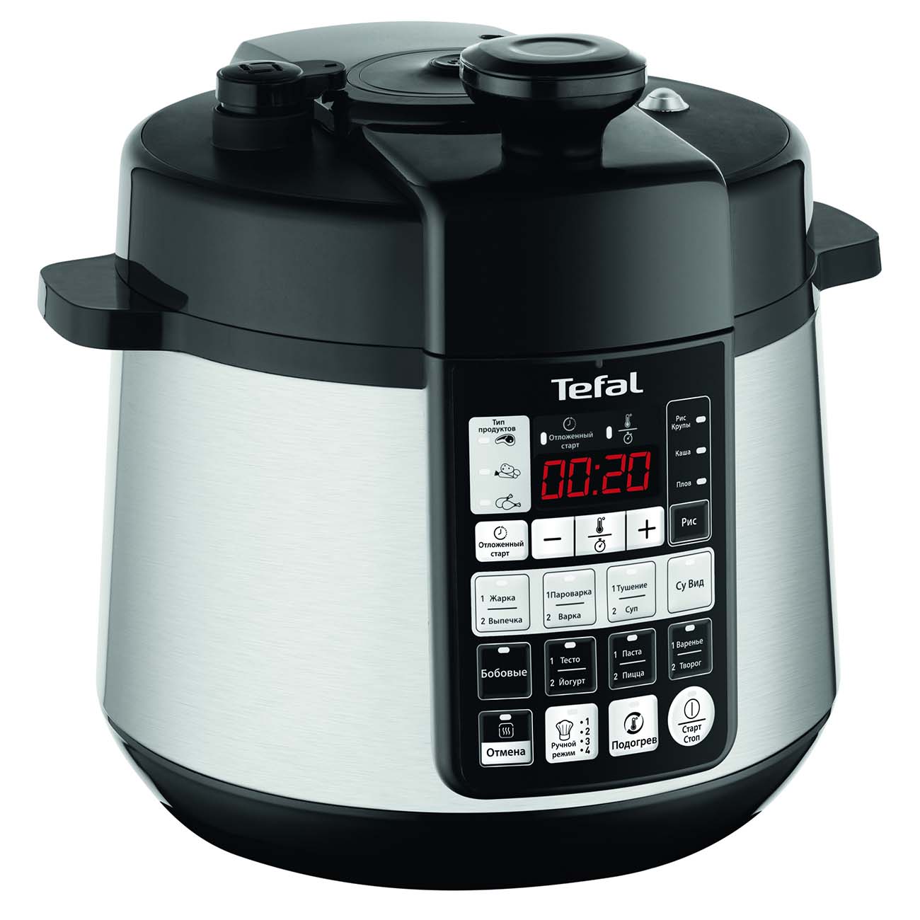 Купить Мультиварка-скороварка Tefal CY621D32 со сферической чашей в  каталоге интернет магазина М.Видео по выгодной цене с доставкой, отзывы,  фотографии - Москва