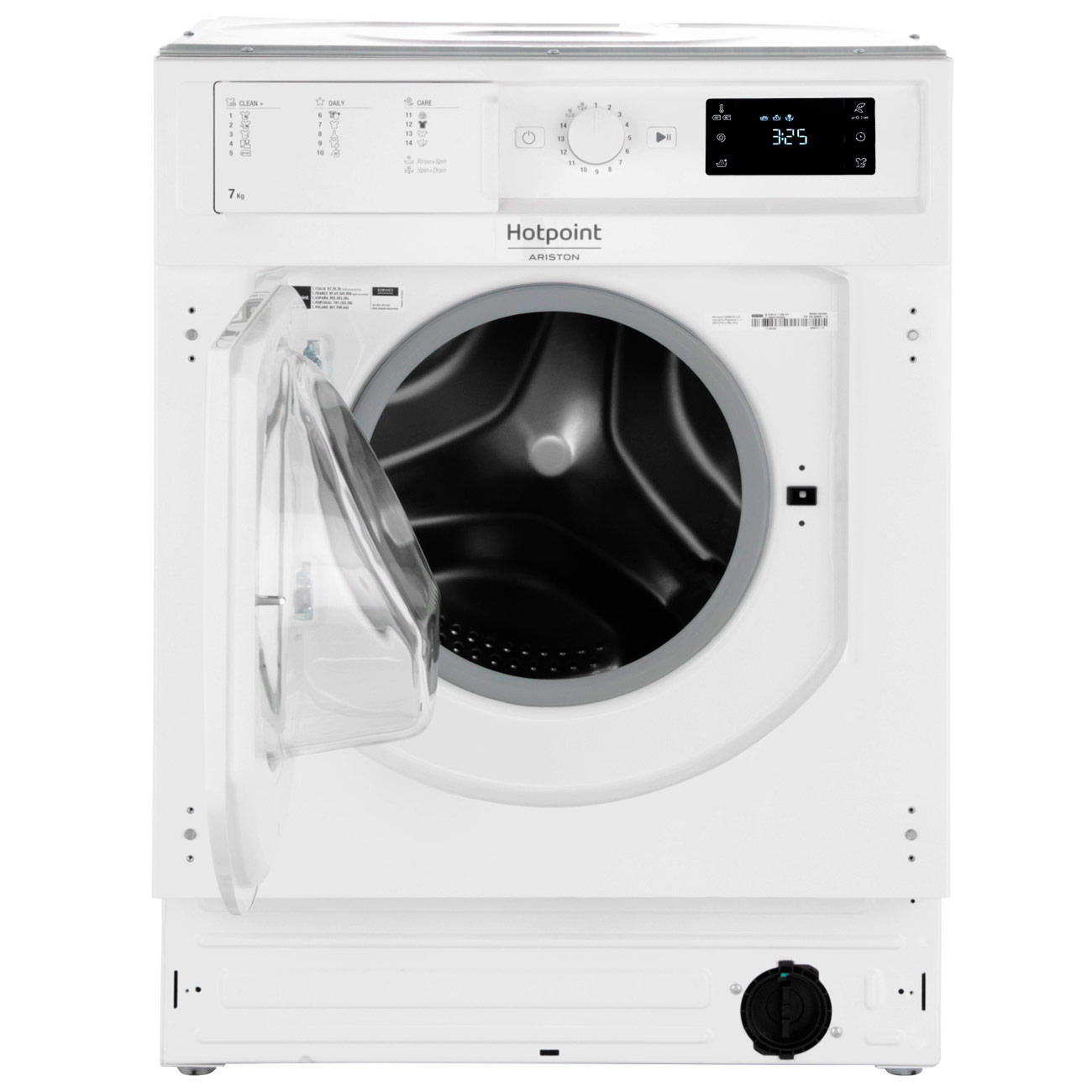 Купить Встраиваемая стиральная машина Hotpoint-Ariston BI WMHG 71284 EU в  каталоге интернет магазина М.Видео по выгодной цене с доставкой, отзывы,  фотографии - Москва