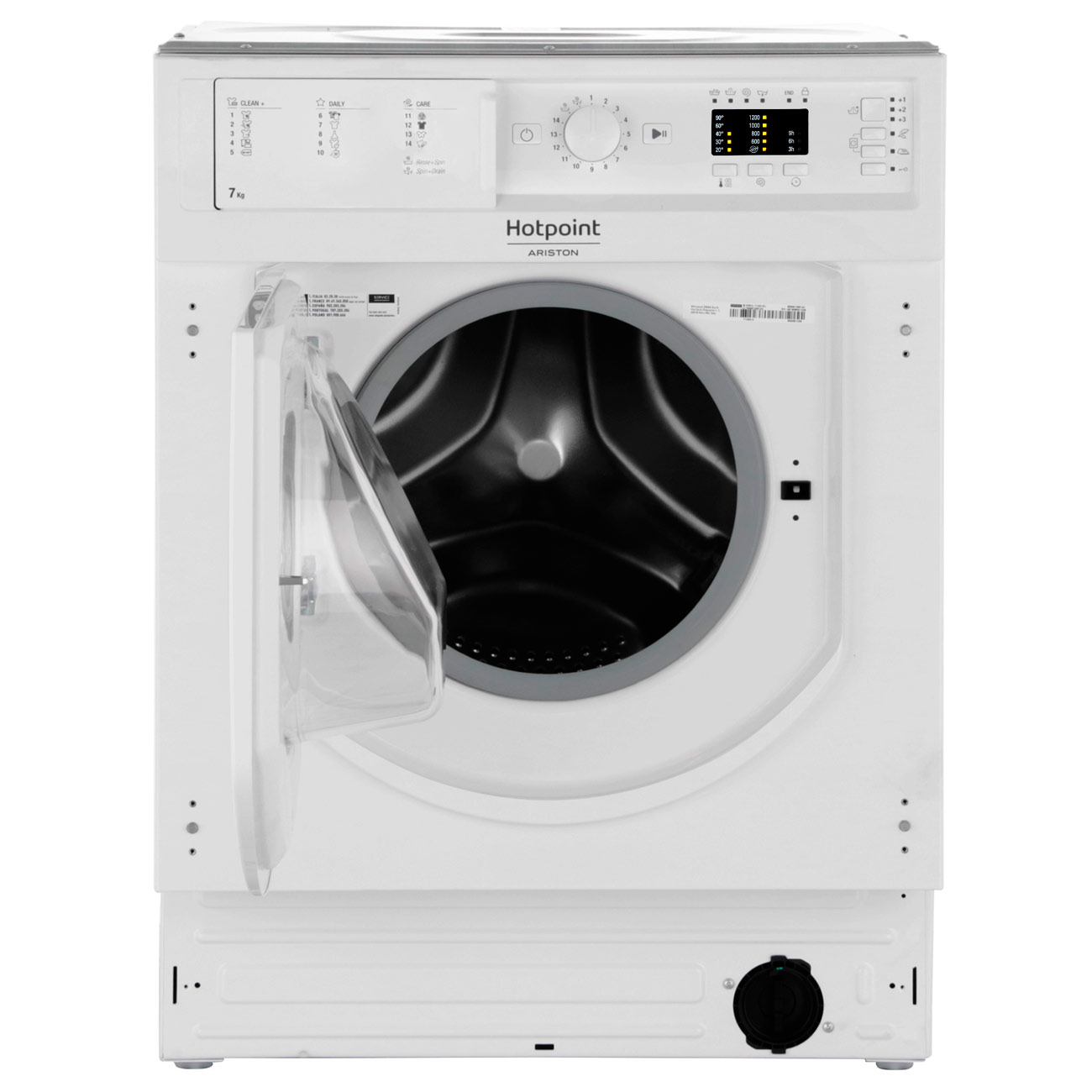 Купить Встраиваемая стиральная машина Hotpoint-Ariston BI WMHL 71253 EU в  каталоге интернет магазина М.Видео по выгодной цене с доставкой, отзывы,  фотографии - Москва