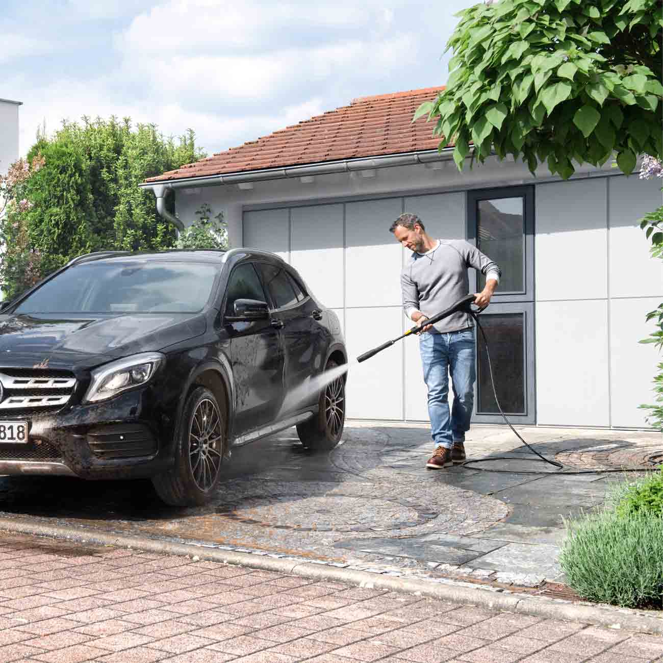 Автомойка Karcher K 4 Promo Basic Car - отзывы покупателей и владельцев |  М.Видео - Москва