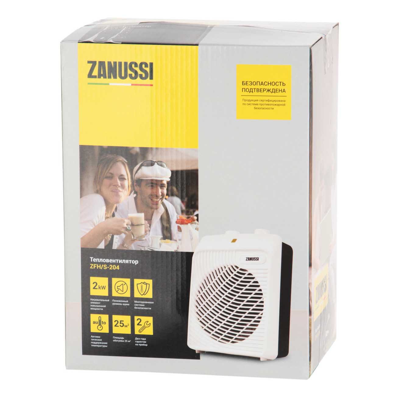 Тепловентилятор Zanussi ZFH/S-204